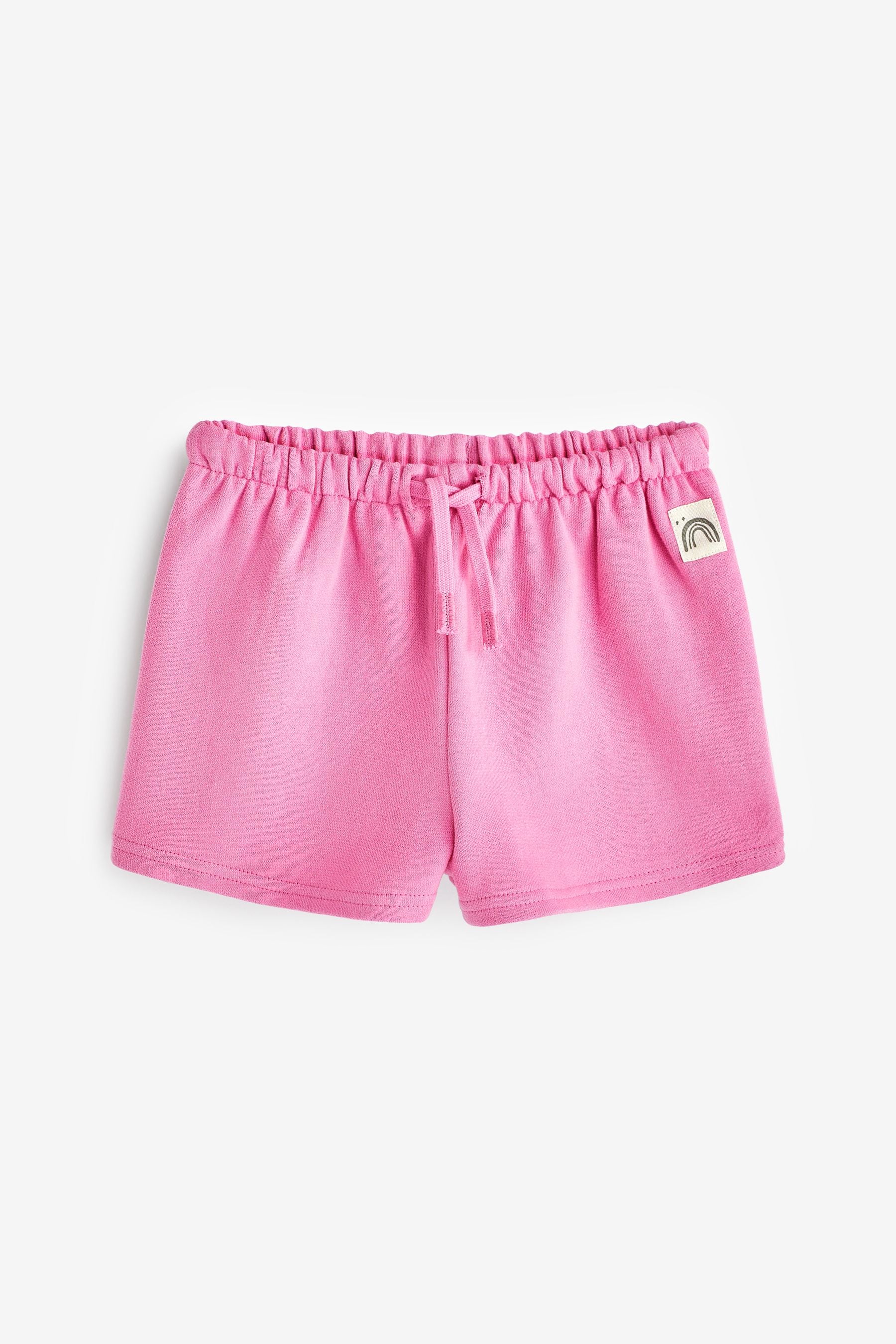 Bright Pink Sweat Shorts (3mths-7yrs)