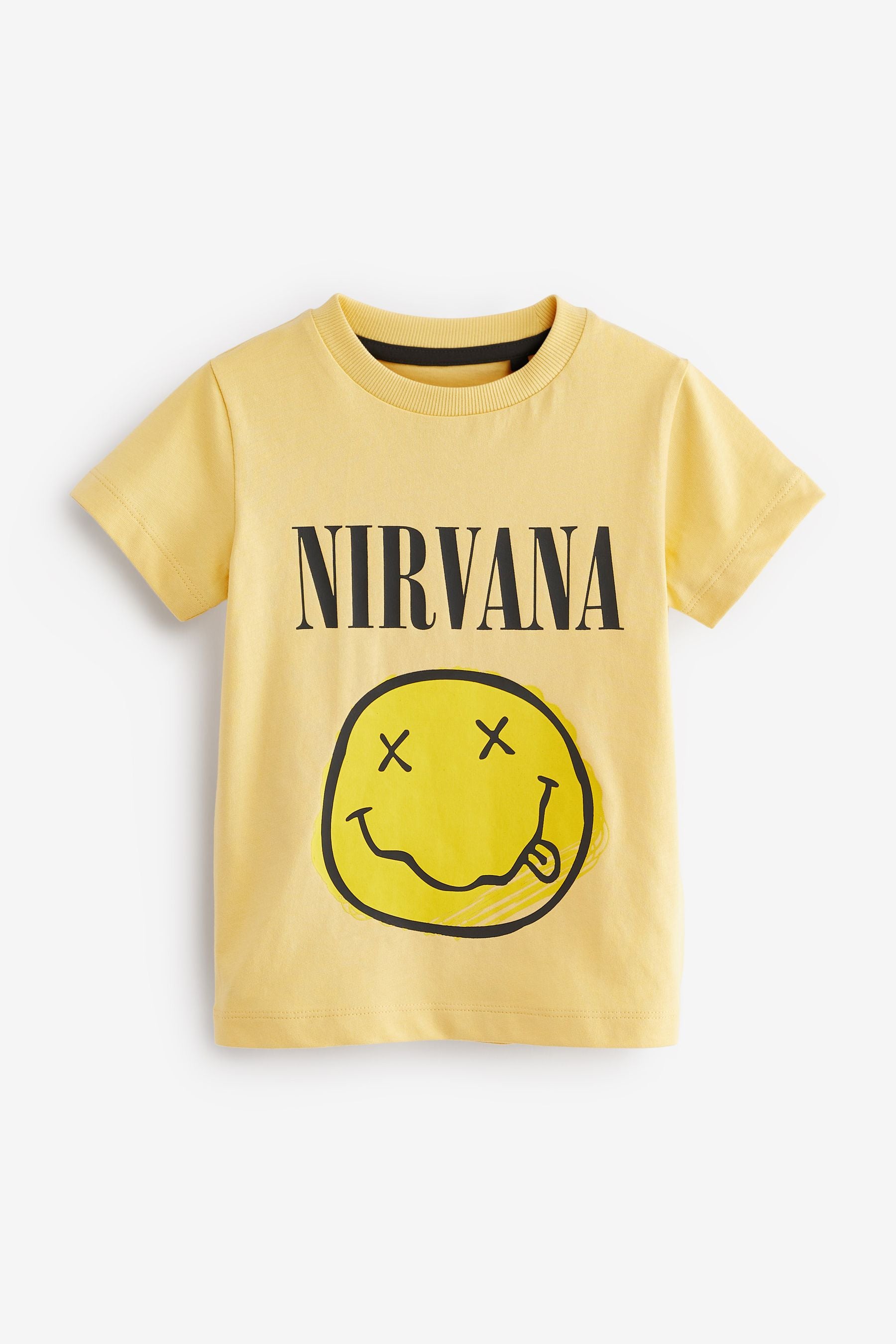 Yellow Nirvana Short Sleeve License T-Shirt (6mths-8yrs)