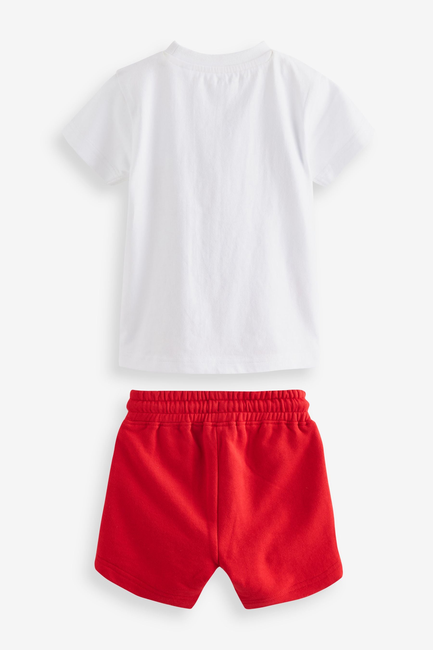 Mickey Mouse Red/White T-Shirt and Shorts License Set (3mths-8yrs)