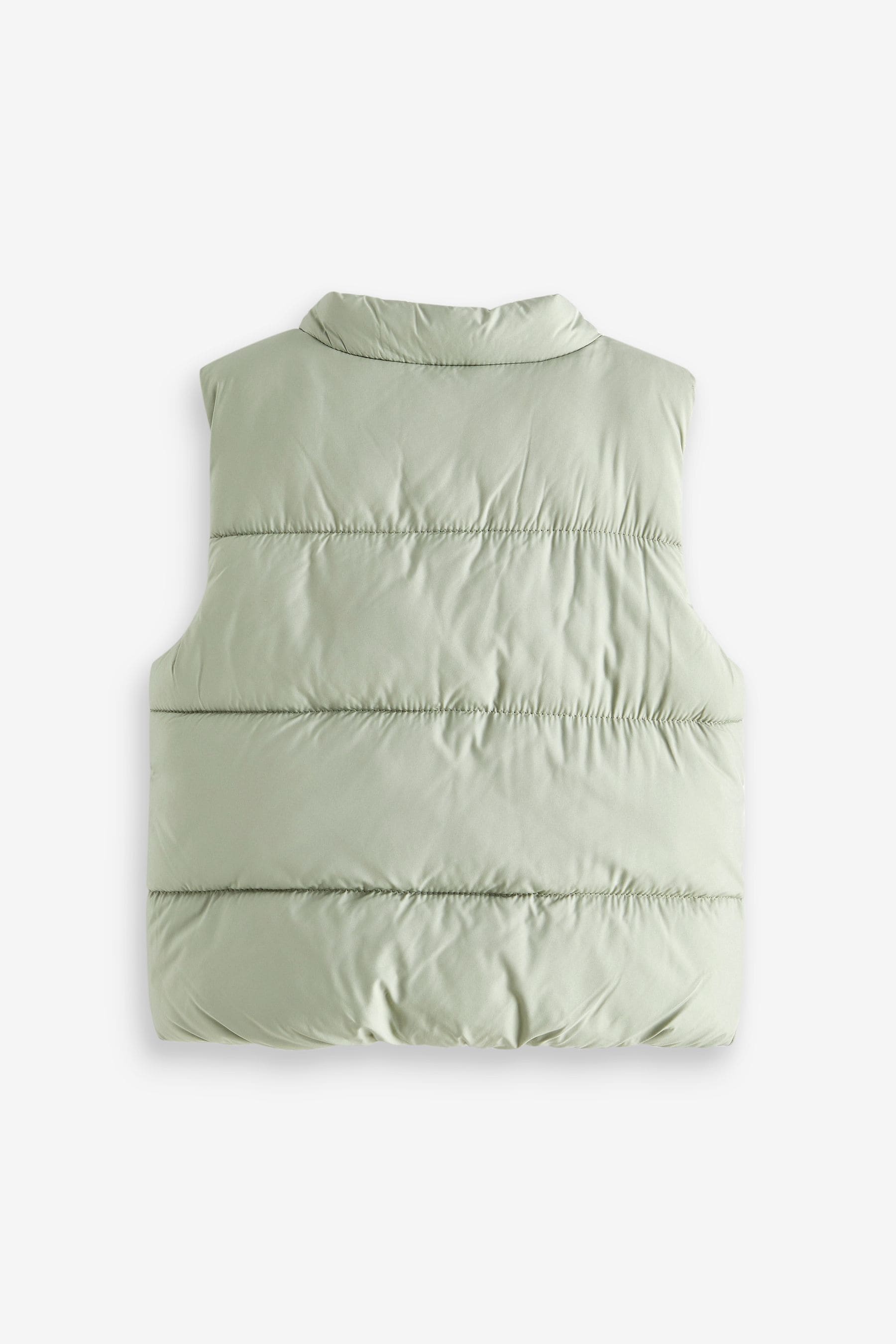 Sage Green Padded Baby Gilet (0mths-2yrs)