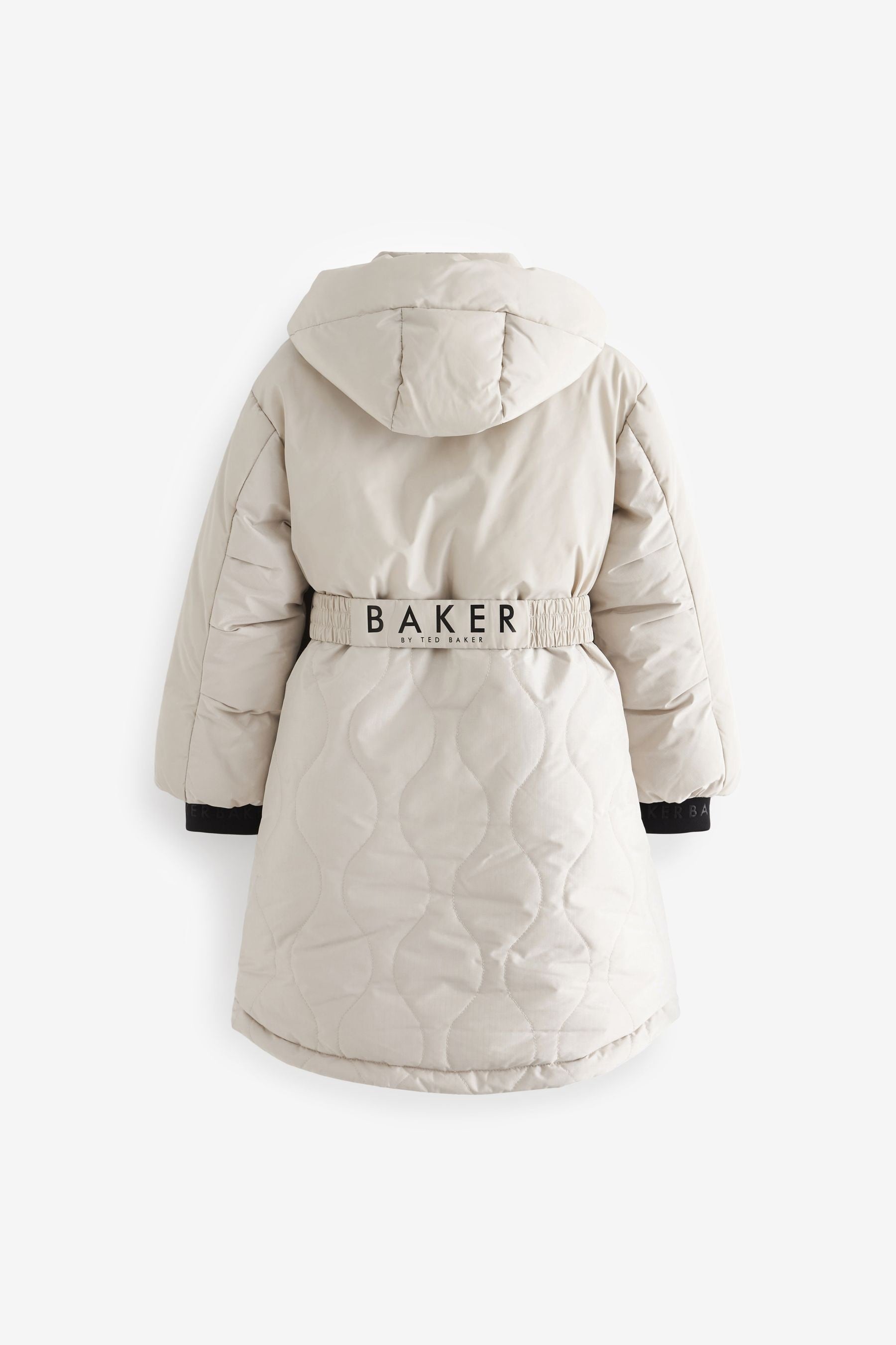 Cream Baker by Ted Baker Cream Shower Resistant Parka Coat