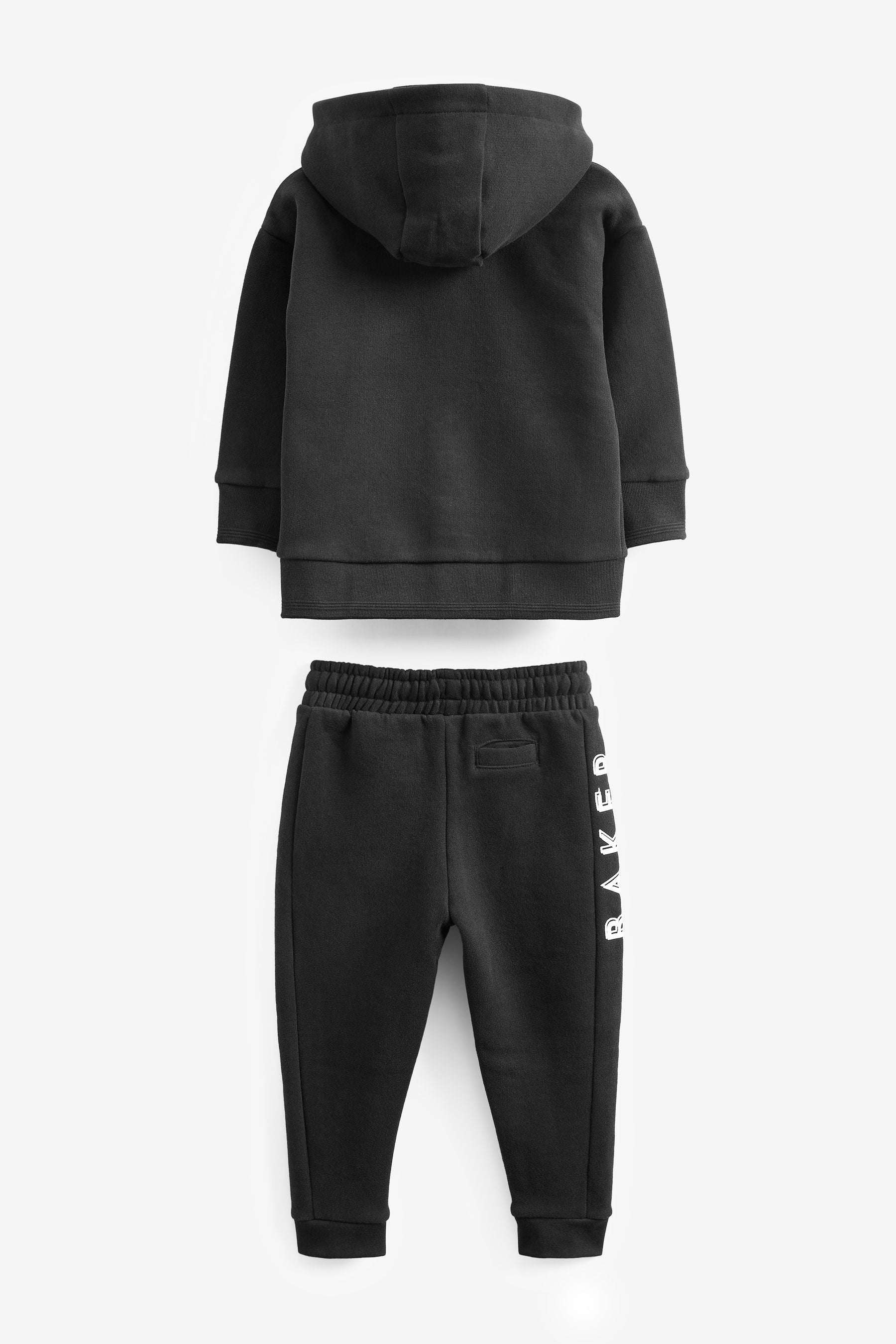 Black Baker by Ted Baker Zip Through Hoodie and Jogger Set