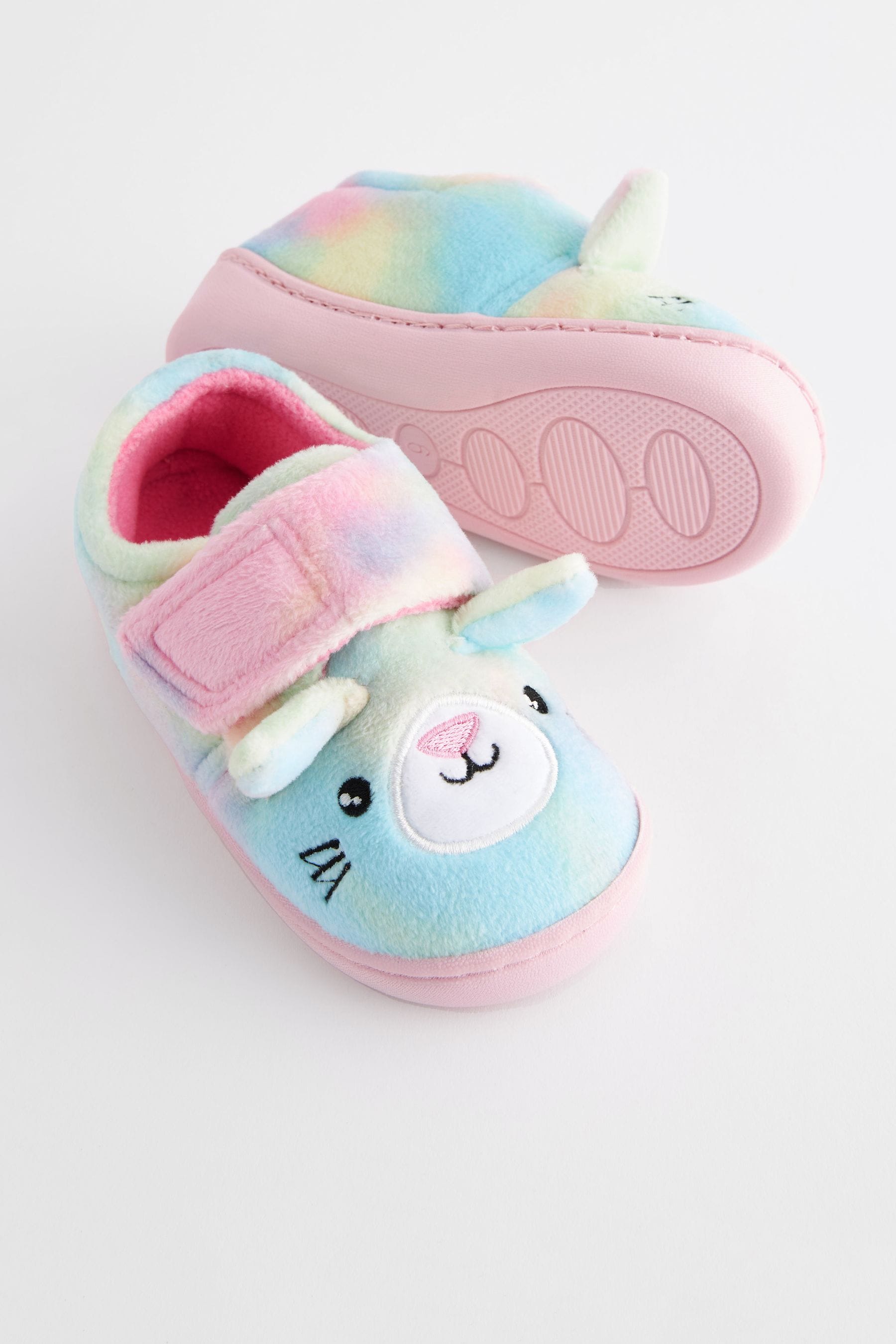 Rainbow Cat Cupsole Slippers