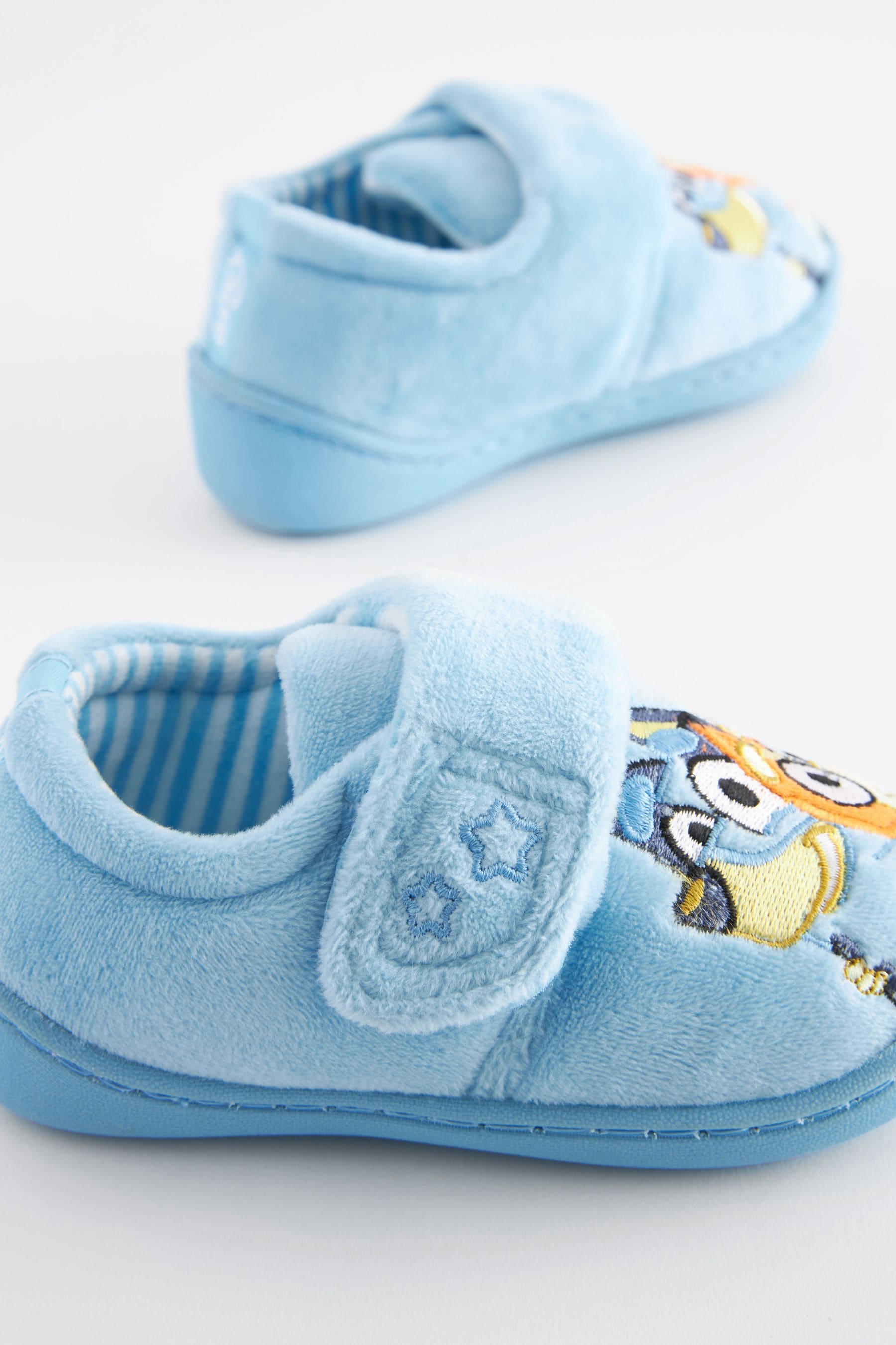 Bluey Blue Cupsole Slippers