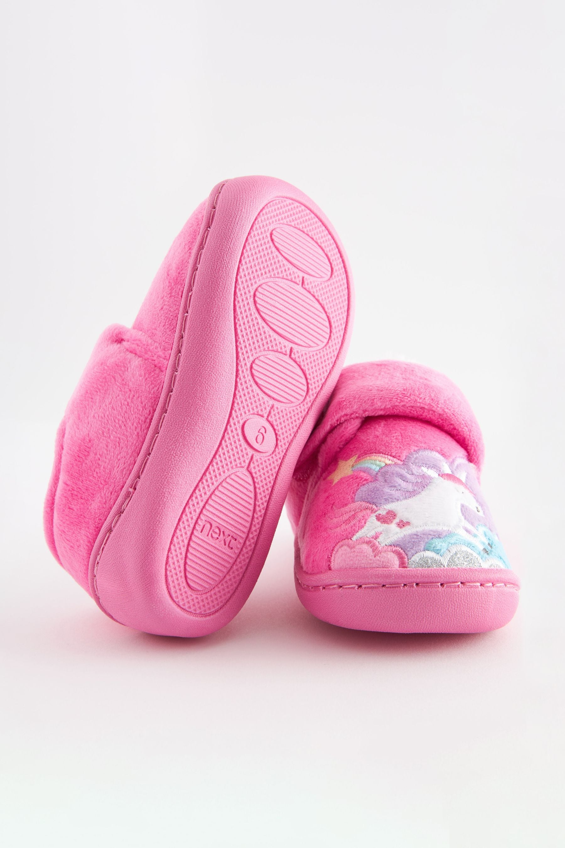 Hot Pink Unicorn Cupsole Slippers