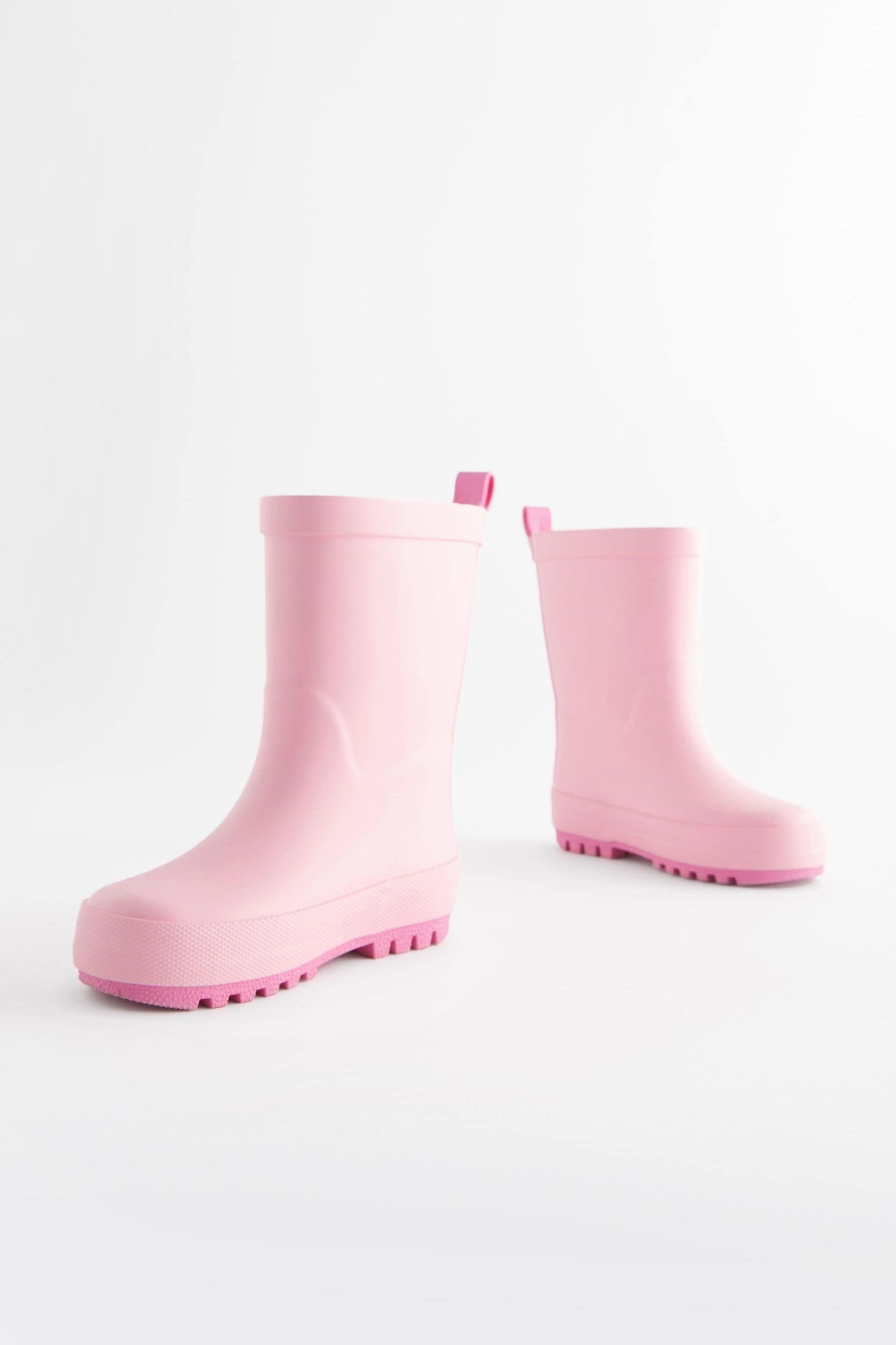 Pink Rubber Wellies