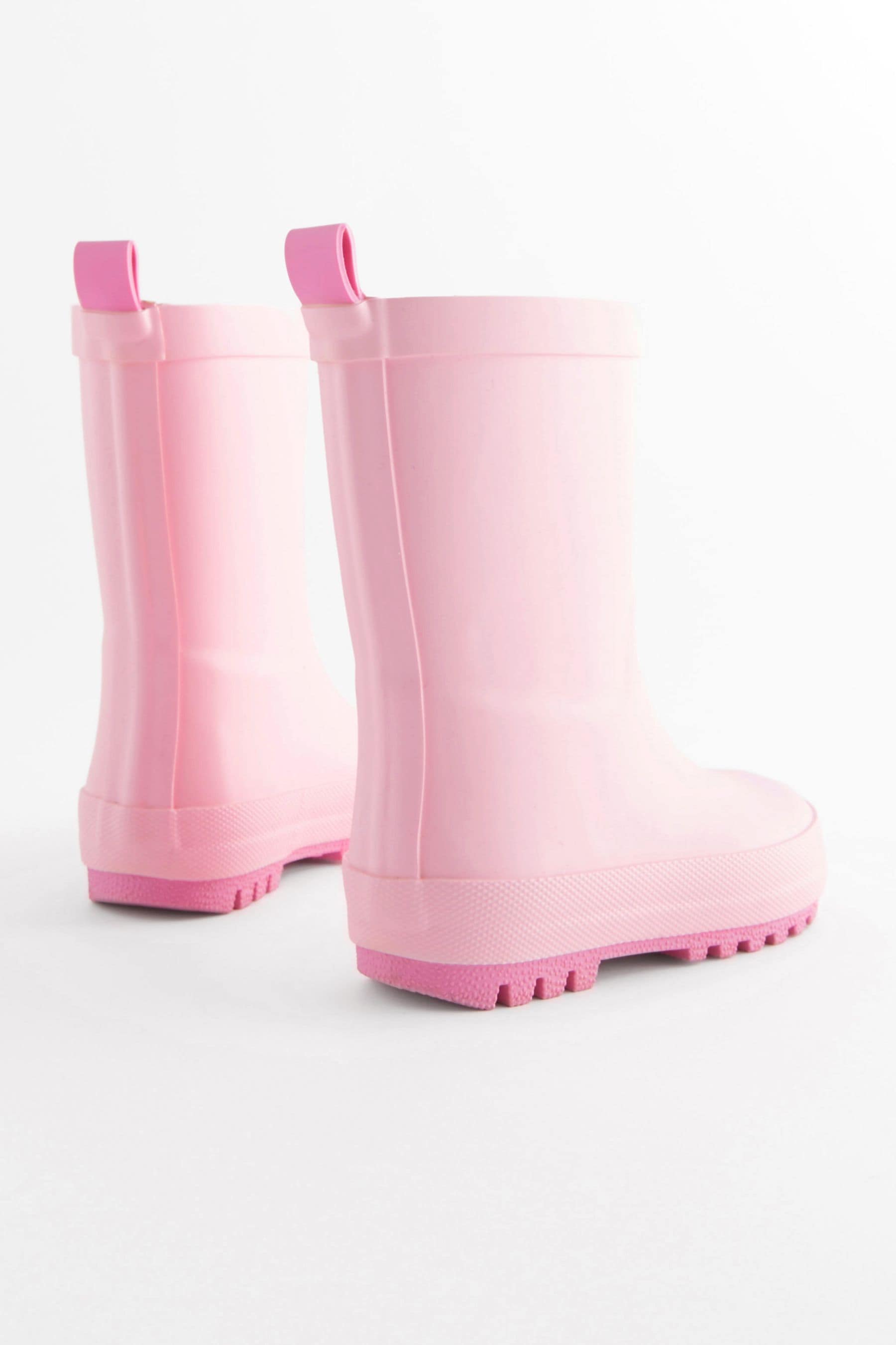 Pink Rubber Wellies