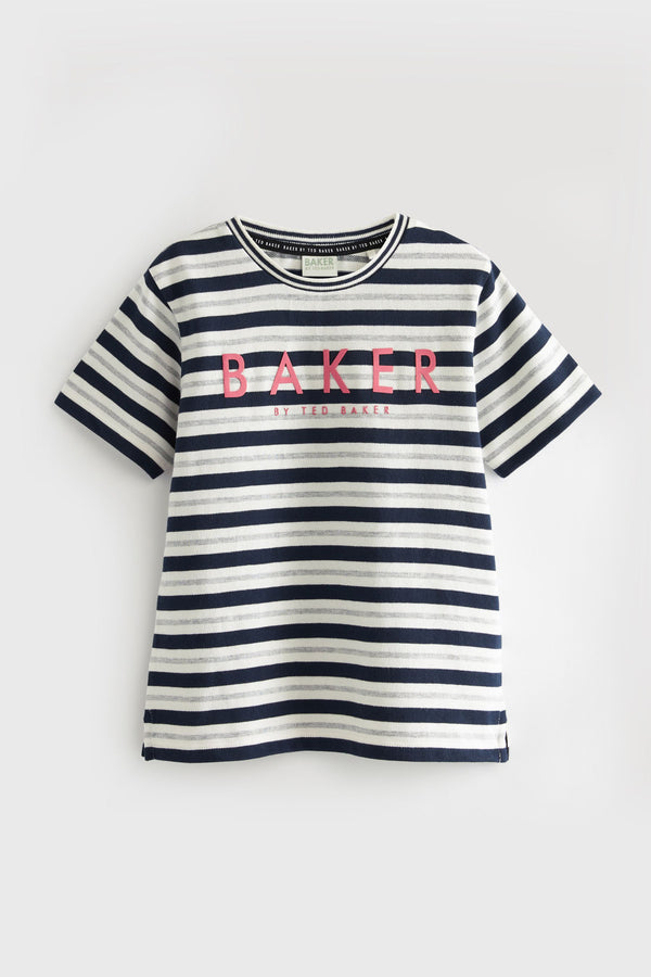 Navy Baker by Ted baker Striped T-Shirt