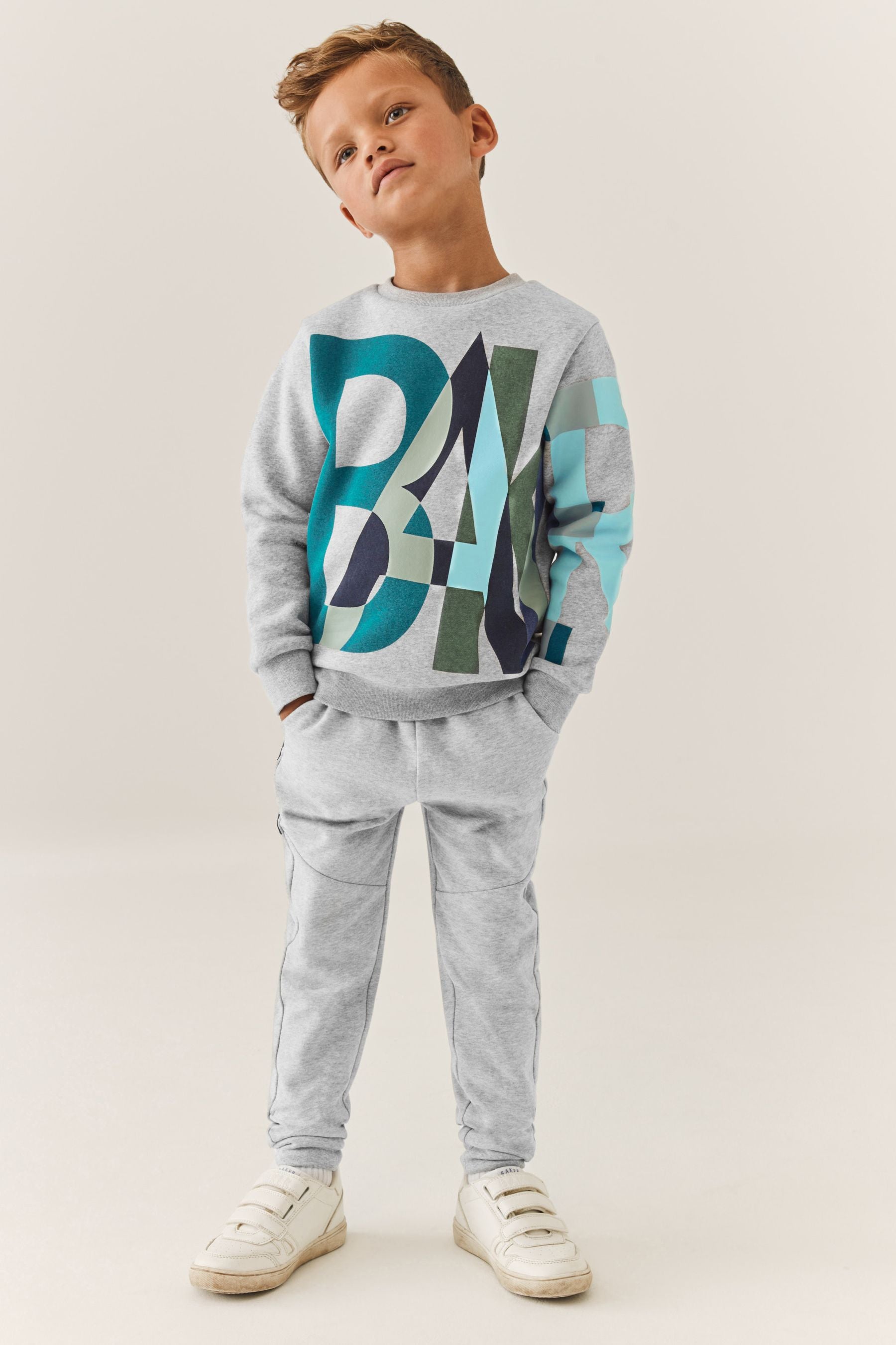 Grey Baker by Ted Baker Grey Letter Sweatshirt