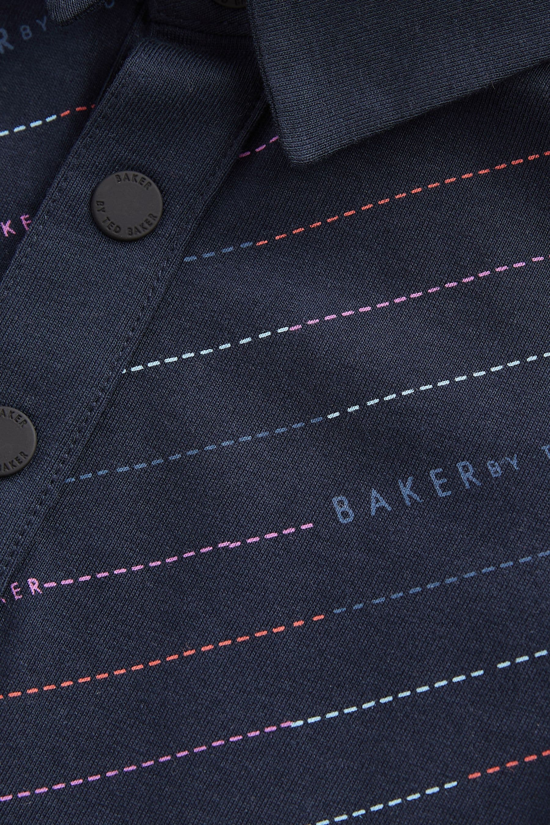 Navy Baker by Ted Baker Navy Printed Rompersuit