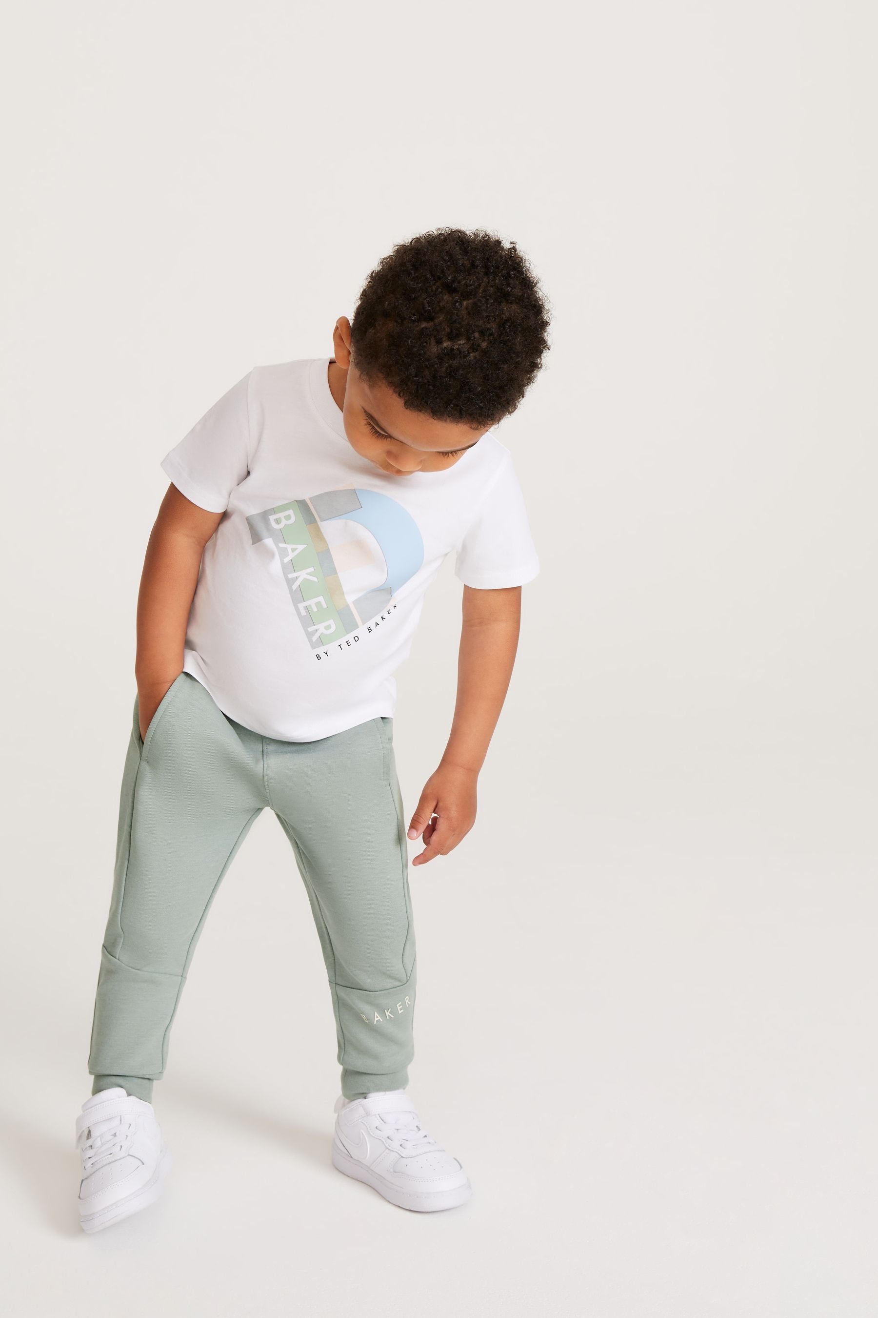 Green Baker by Ted Baker Green Jogger and T-Shirt Set