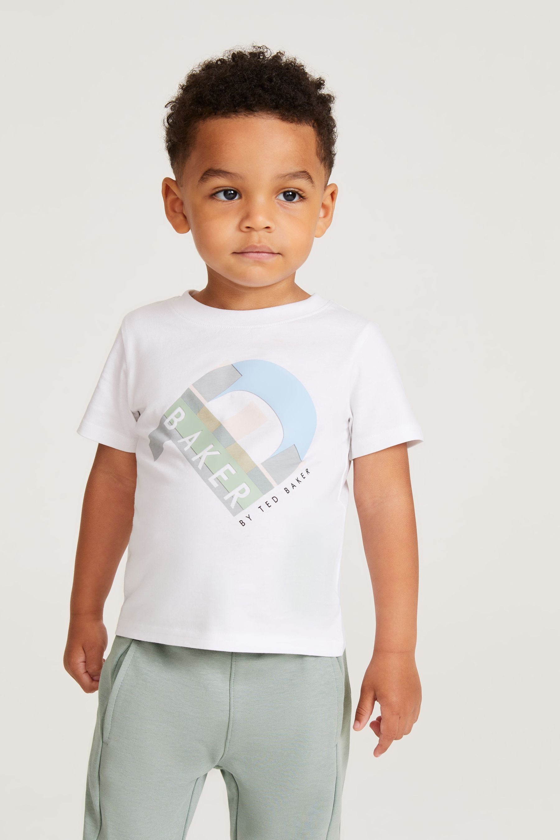 Green Baker by Ted Baker Green Jogger and T-Shirt Set