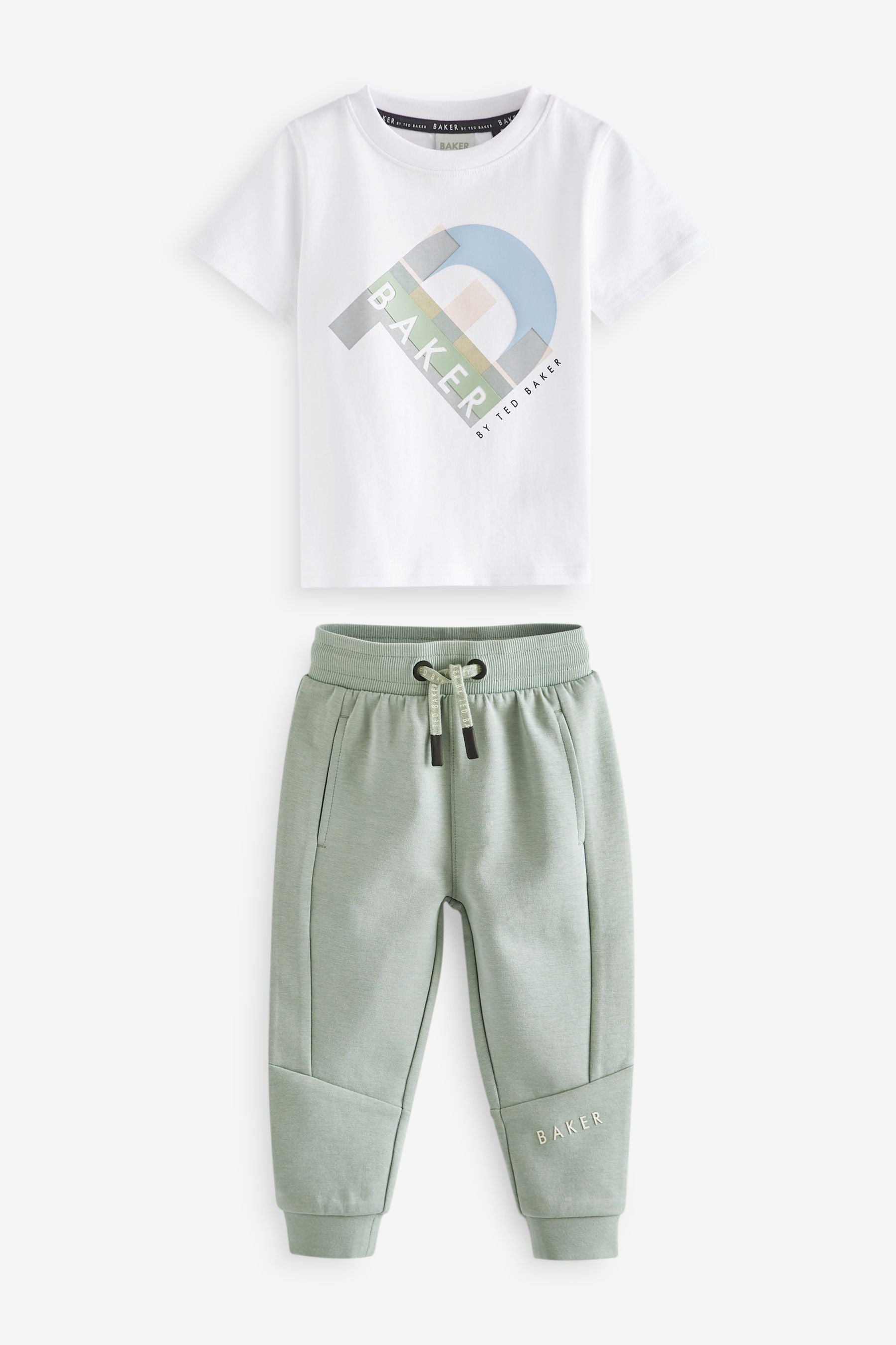 Green Baker by Ted Baker Green Jogger and T-Shirt Set