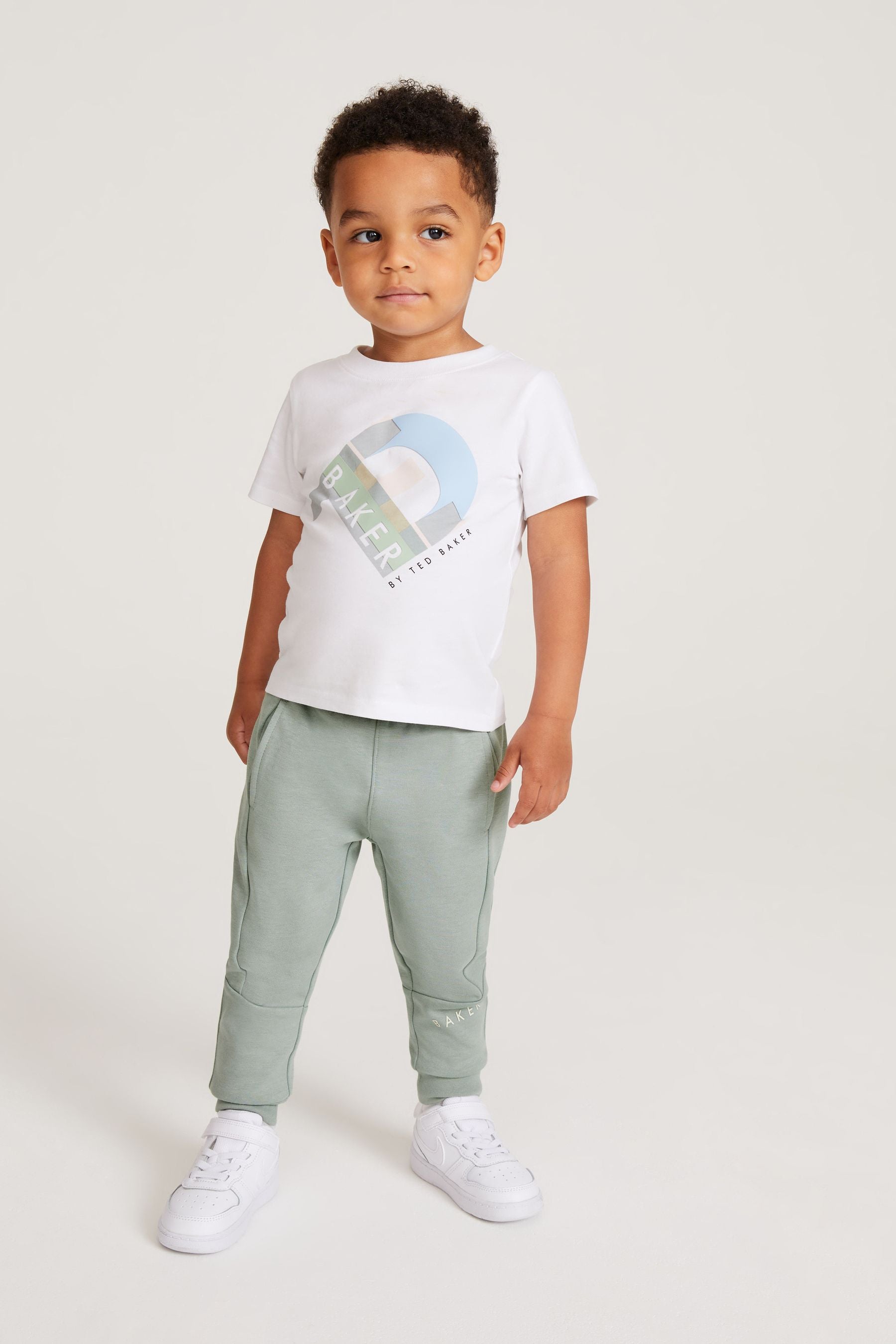 Green Baker by Ted Baker Green Jogger and T-Shirt Set