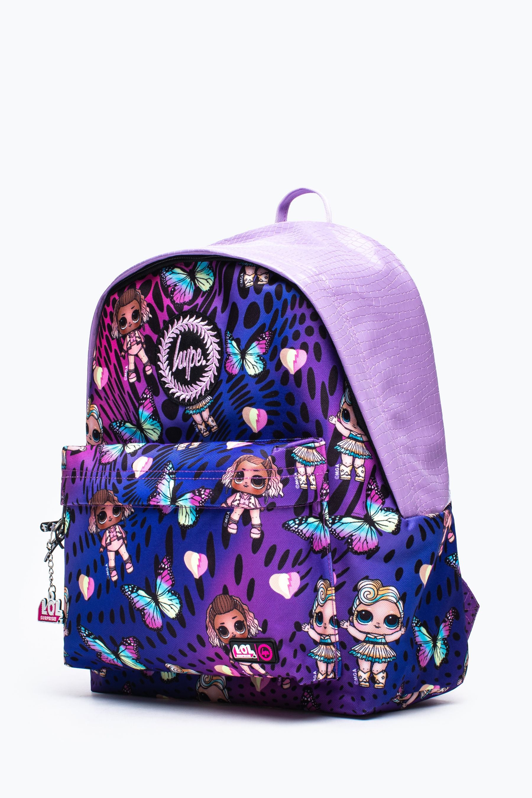 Purple Hype. Purple Surprise Luxe Backpack