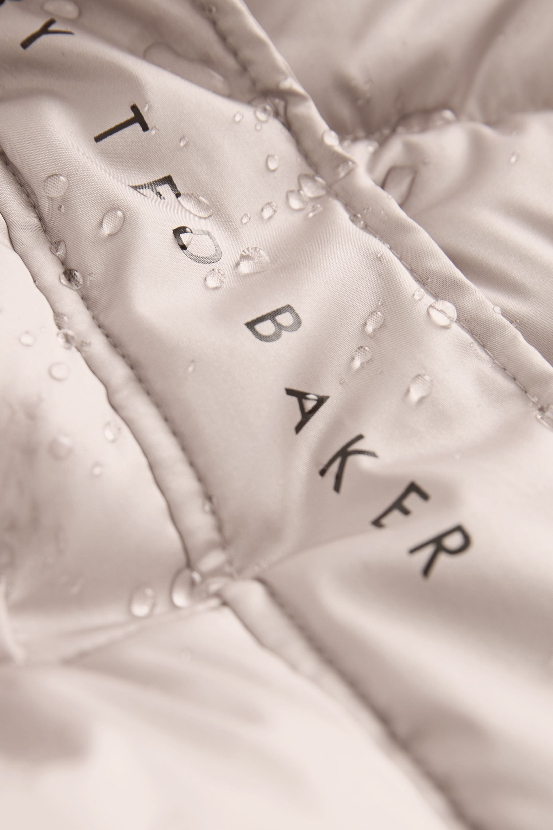 Oyster Baker by Ted Baker Shower Resistant Short Padded Coat