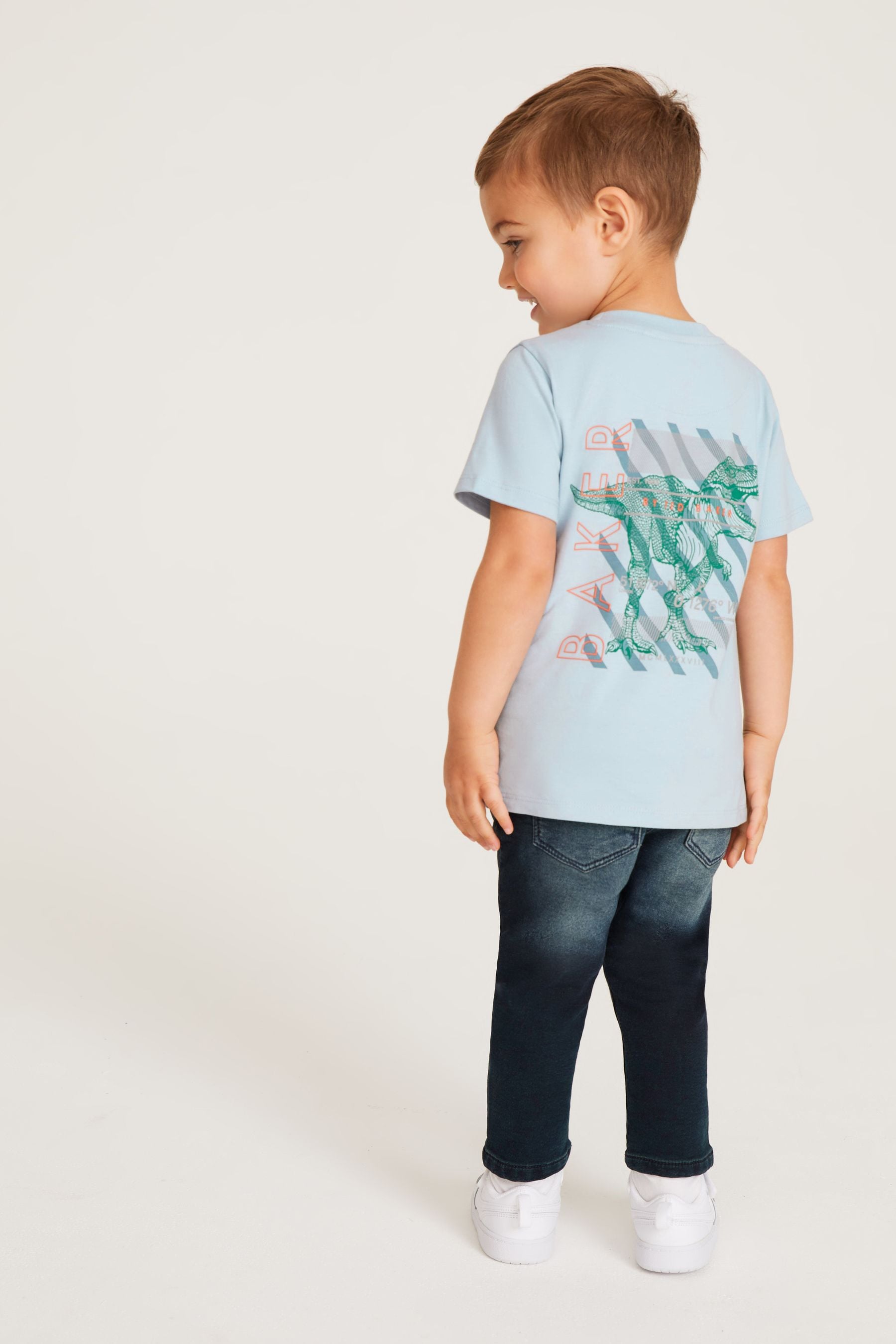 Blue Baker by Ted Baker Blue Dinosaur T-Shirt