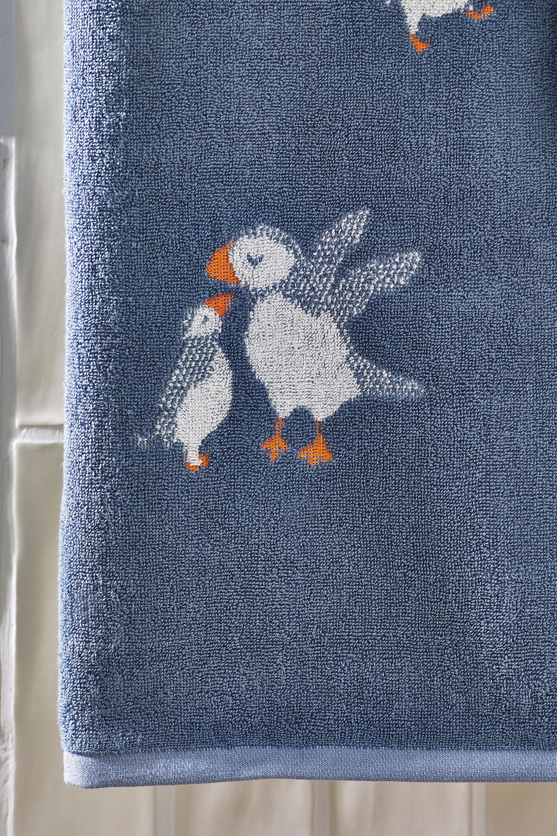 Blue Puffin 100% Cotton 100% Cotton Towels