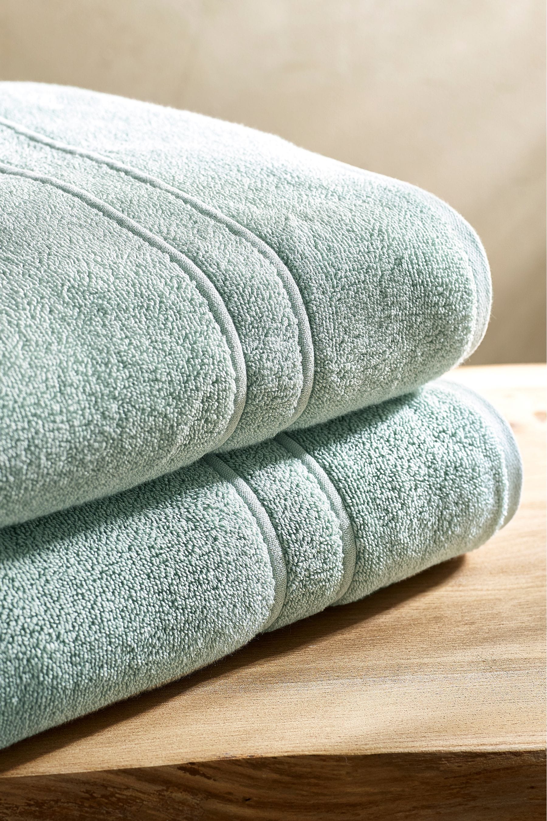 Light Green Supersoft Towels 100% Cotton