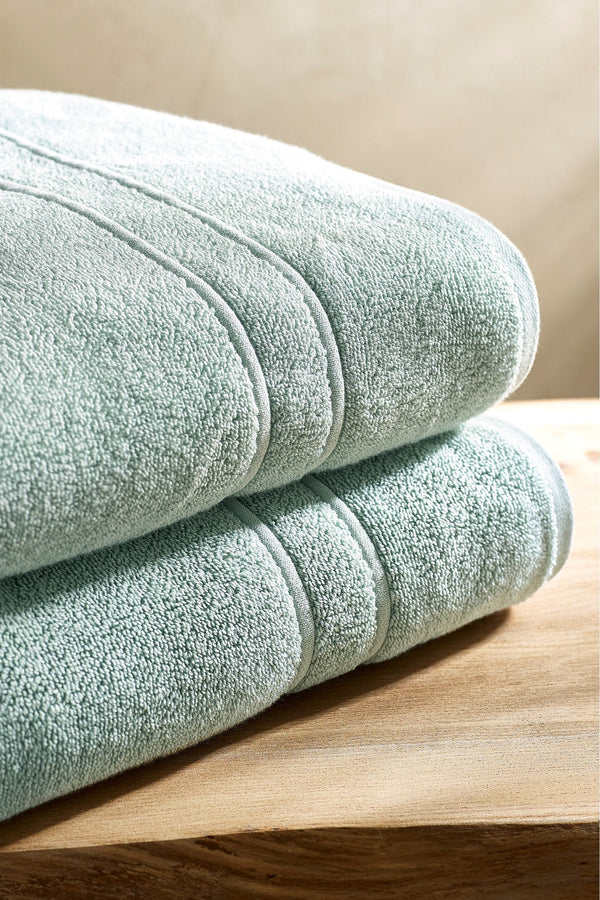 Light Green Supersoft Towels 100% Cotton