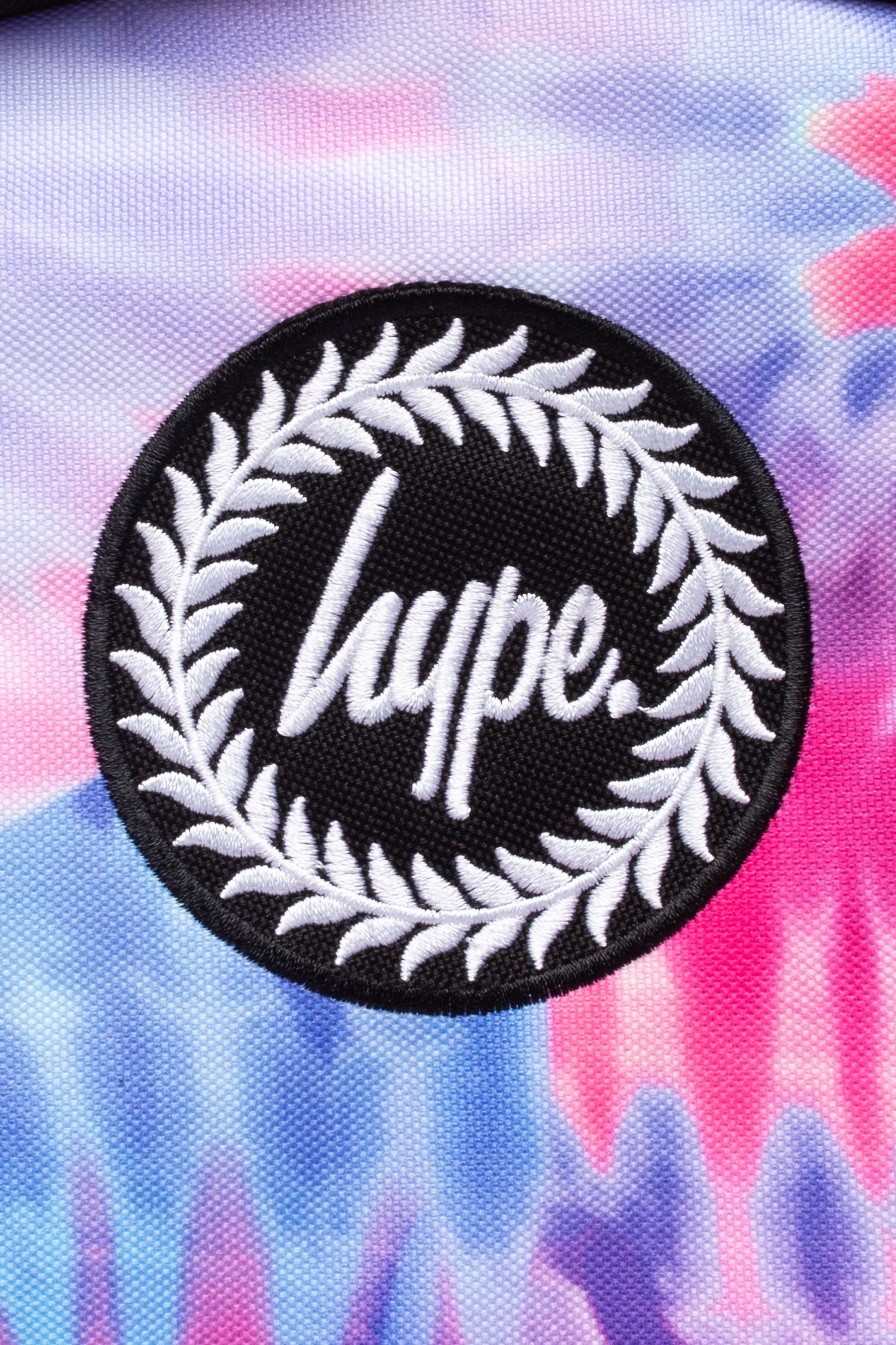 Blue Hype. Blue Multi Swirl Tie Dye Backpack