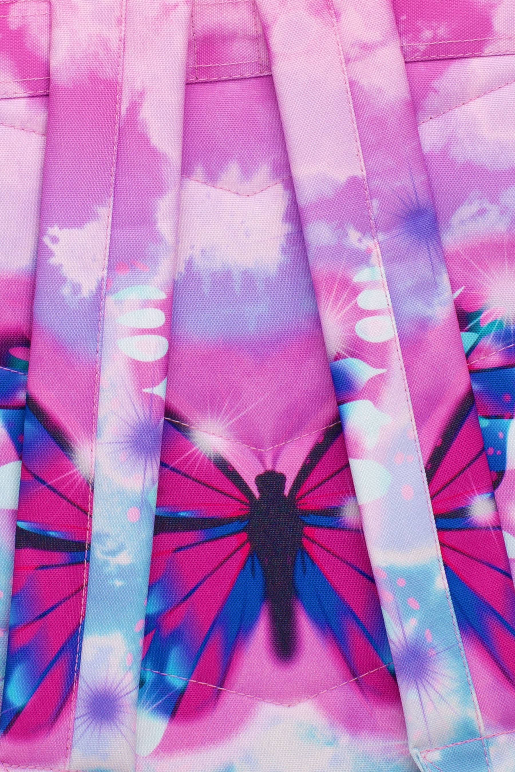 Pink Hype. Pink Gradient Skies Butterfly Backpack