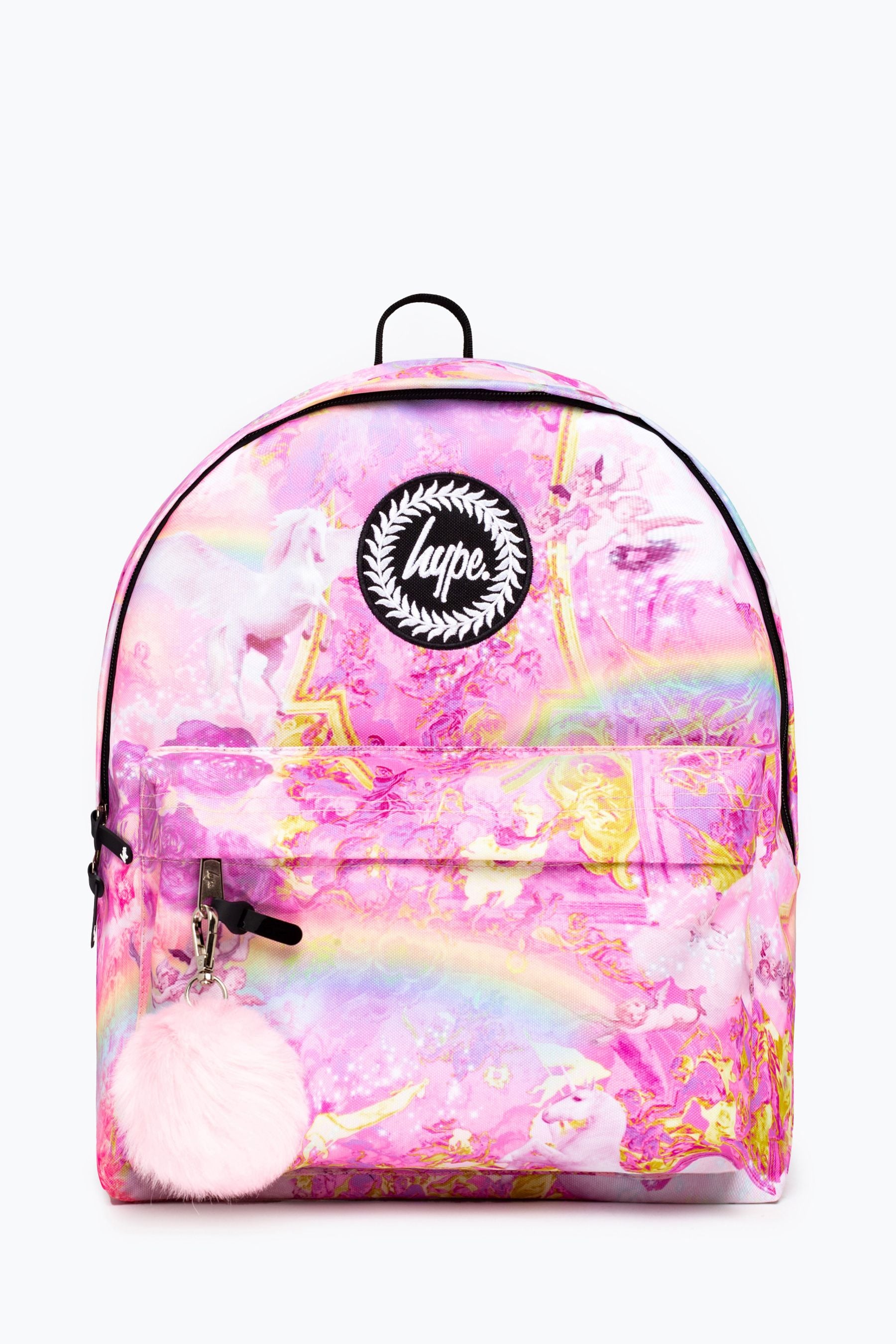 Pink Hype. Pink Rainbow Unicorn Rennaisance Backpack