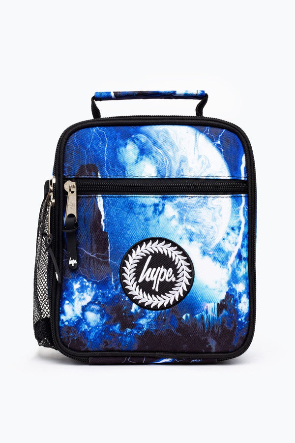 Blue Hype. Blue Galaxy Lightening Lunch Box