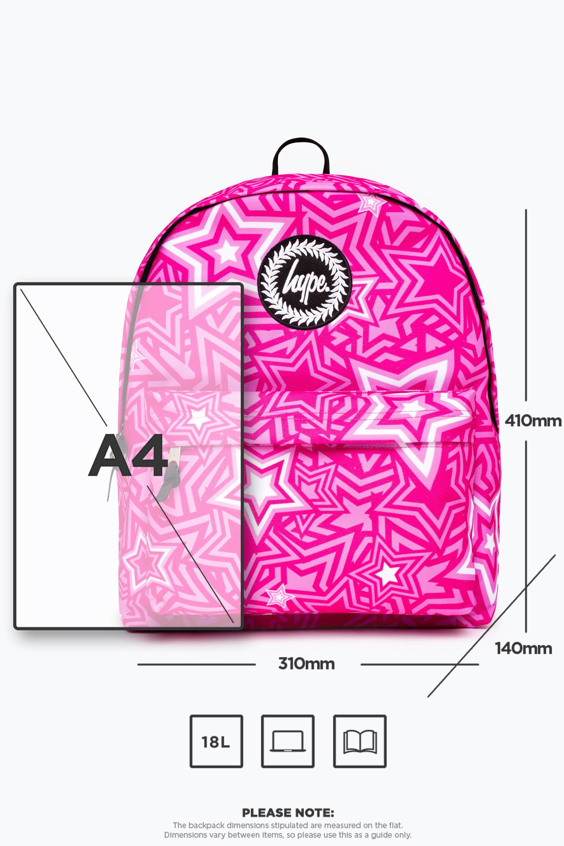 Pink Hype. Pink Super star Backpack