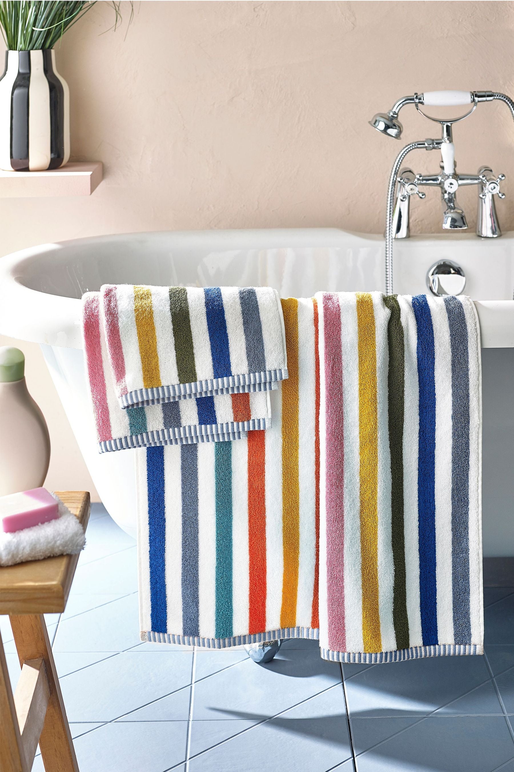 Rainbow Stripe Towel