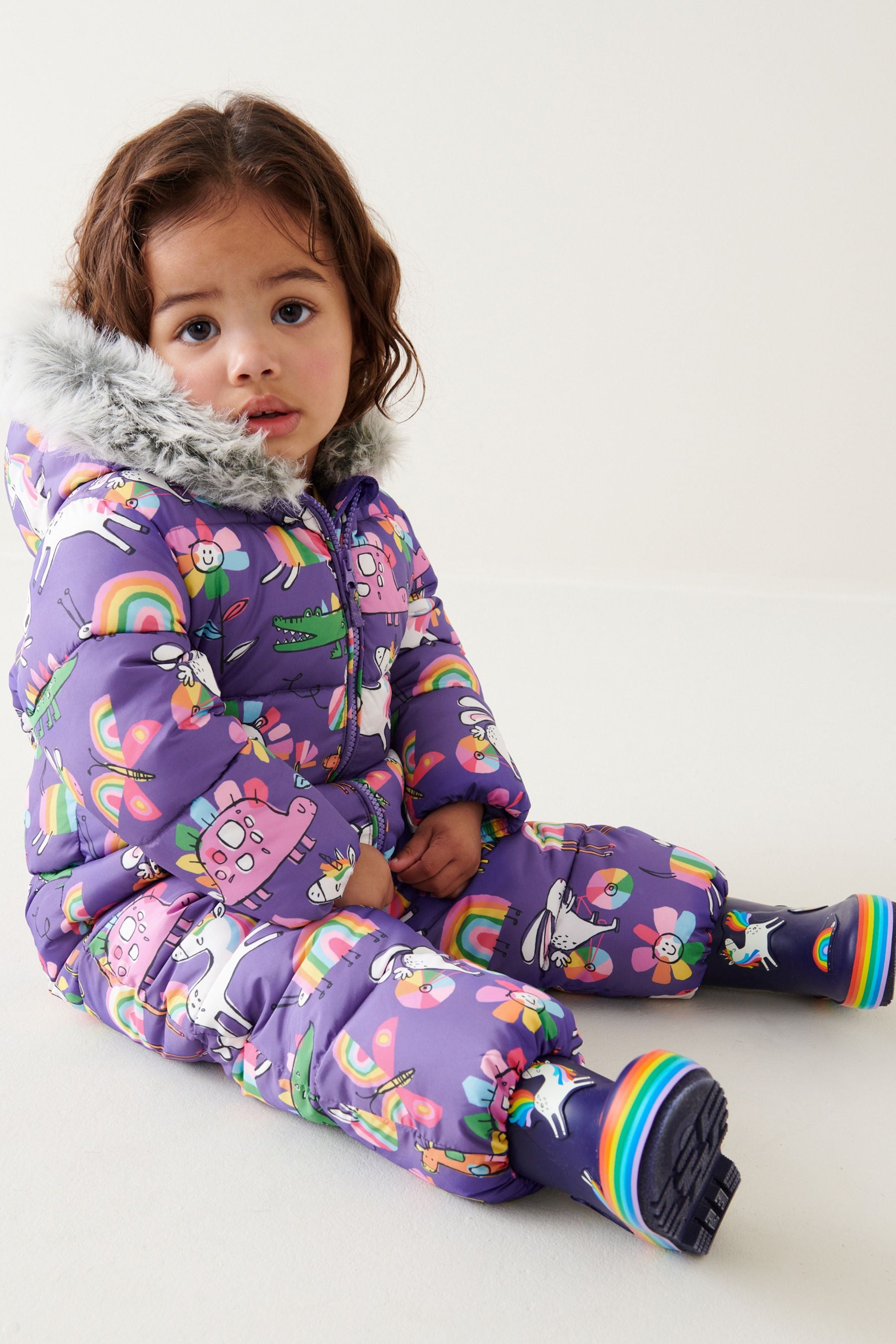 Multi Shower Resistant Character Snowsuit (3mths-7yrs)