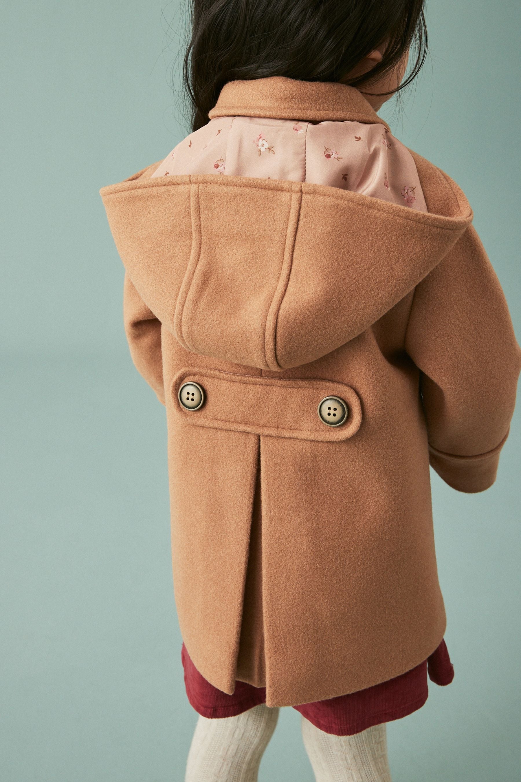 Camel Wool Mix Coat (3mths-7yrs)