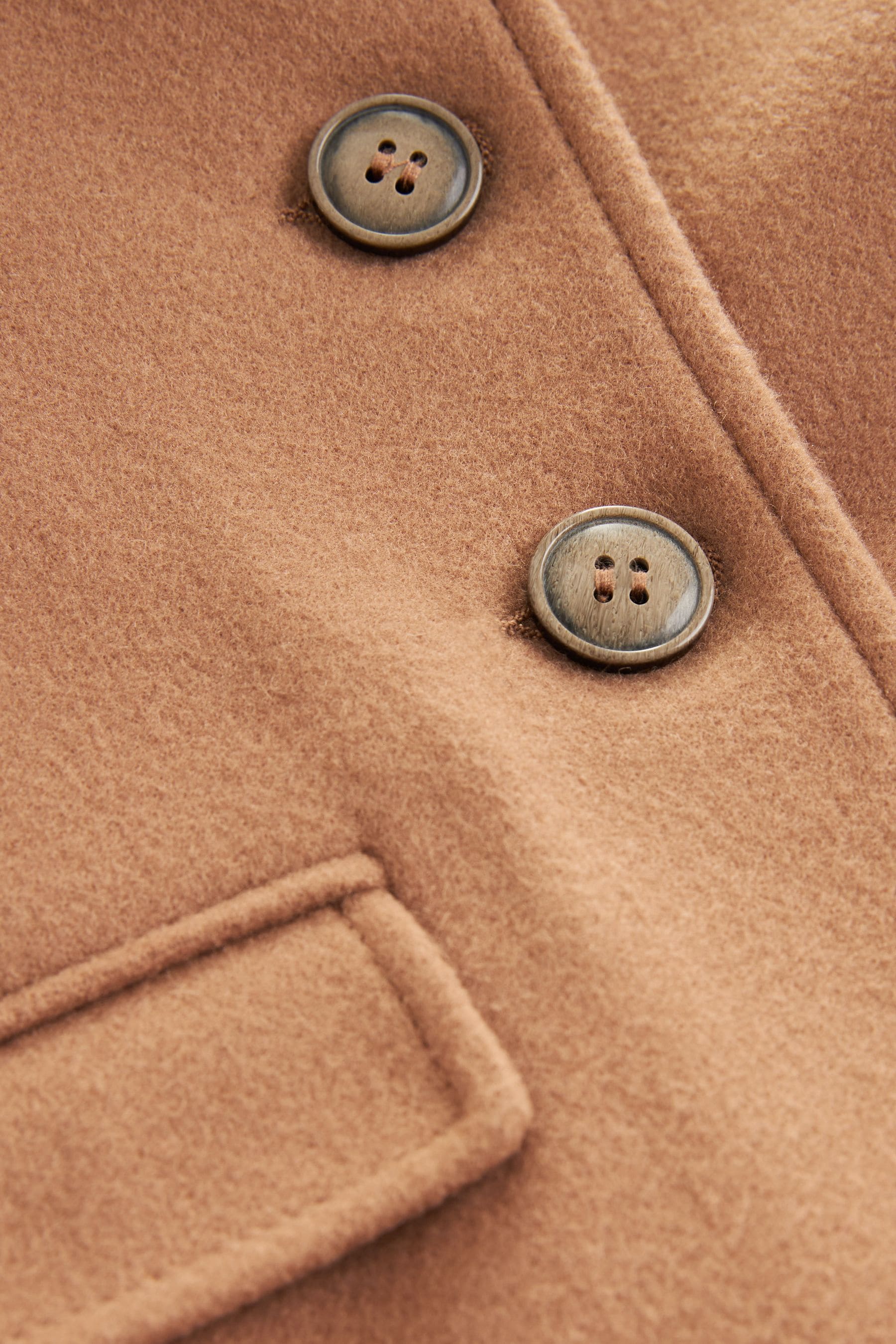 Camel Wool Mix Coat (3mths-7yrs)