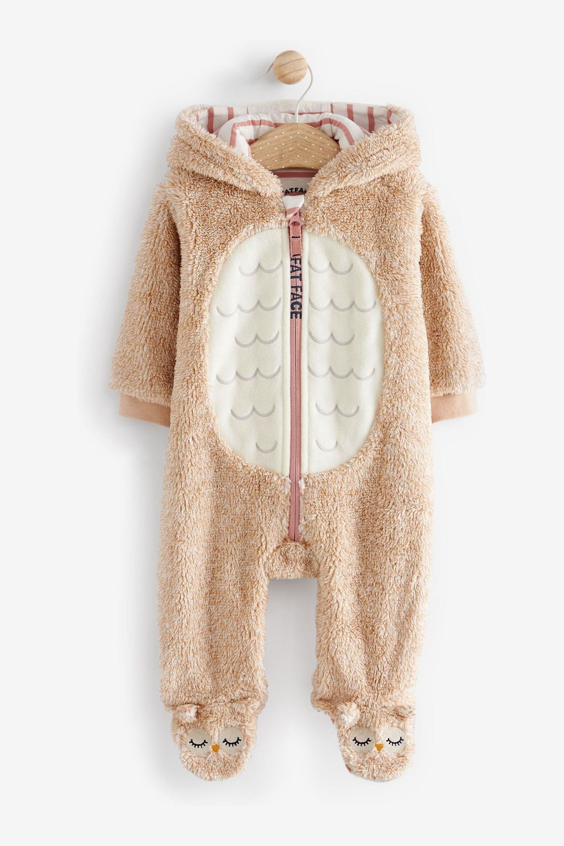 Neutral FatFace Baby Pramsuit