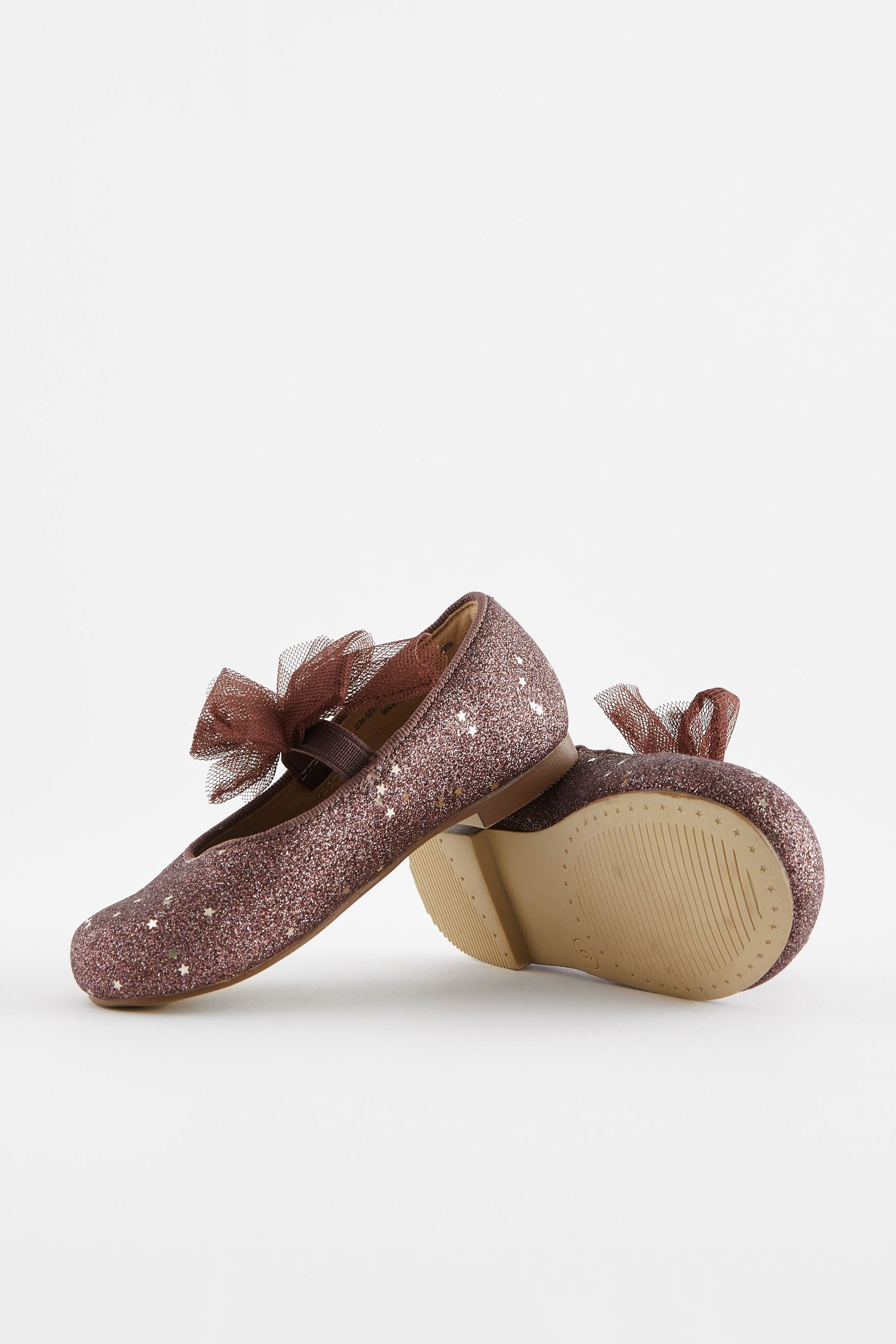 Fig Pink Bow Mary Jane Occasion Shoes