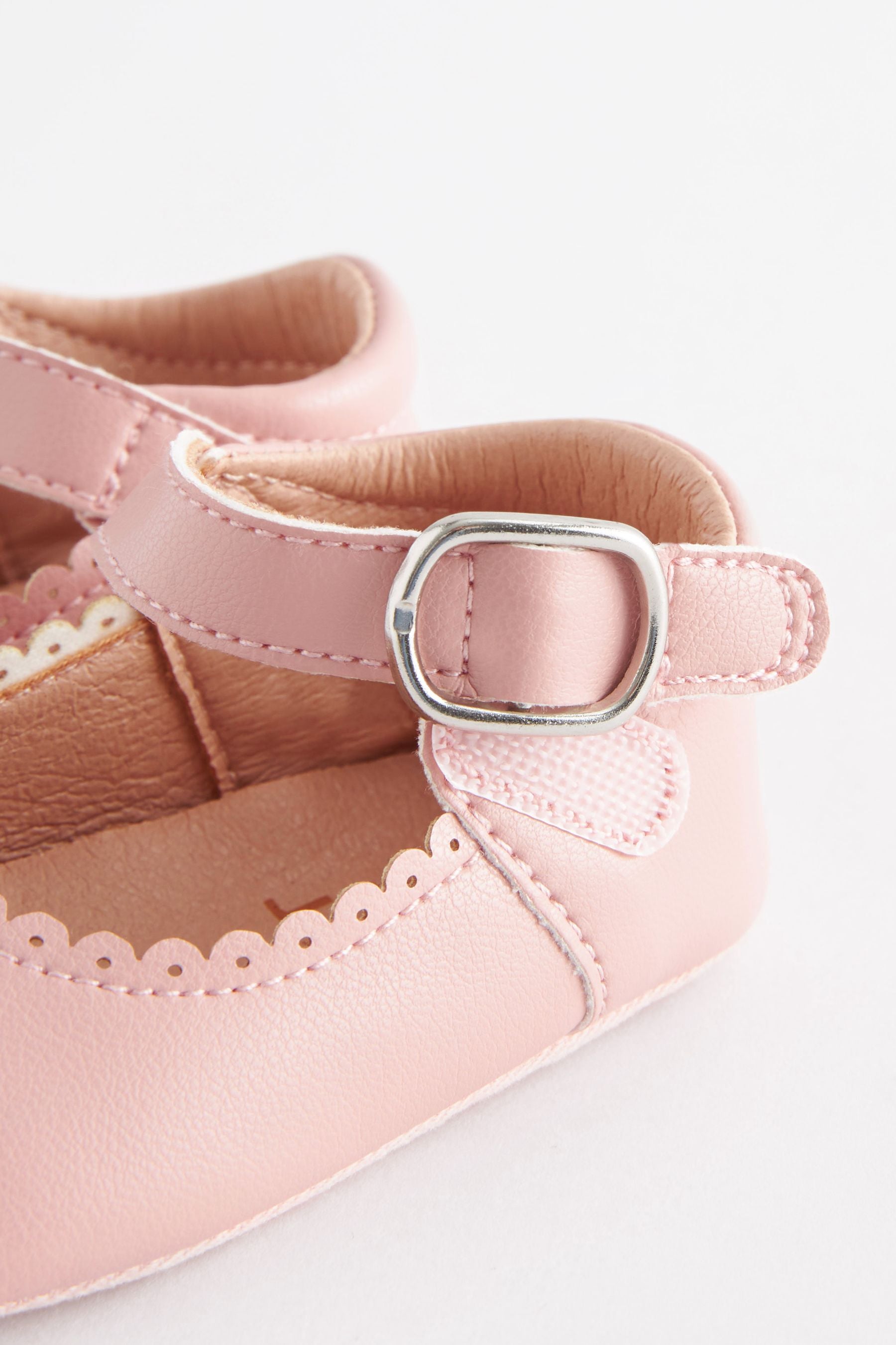 Pink Mary Jane Baby Shoes (0-24mths)