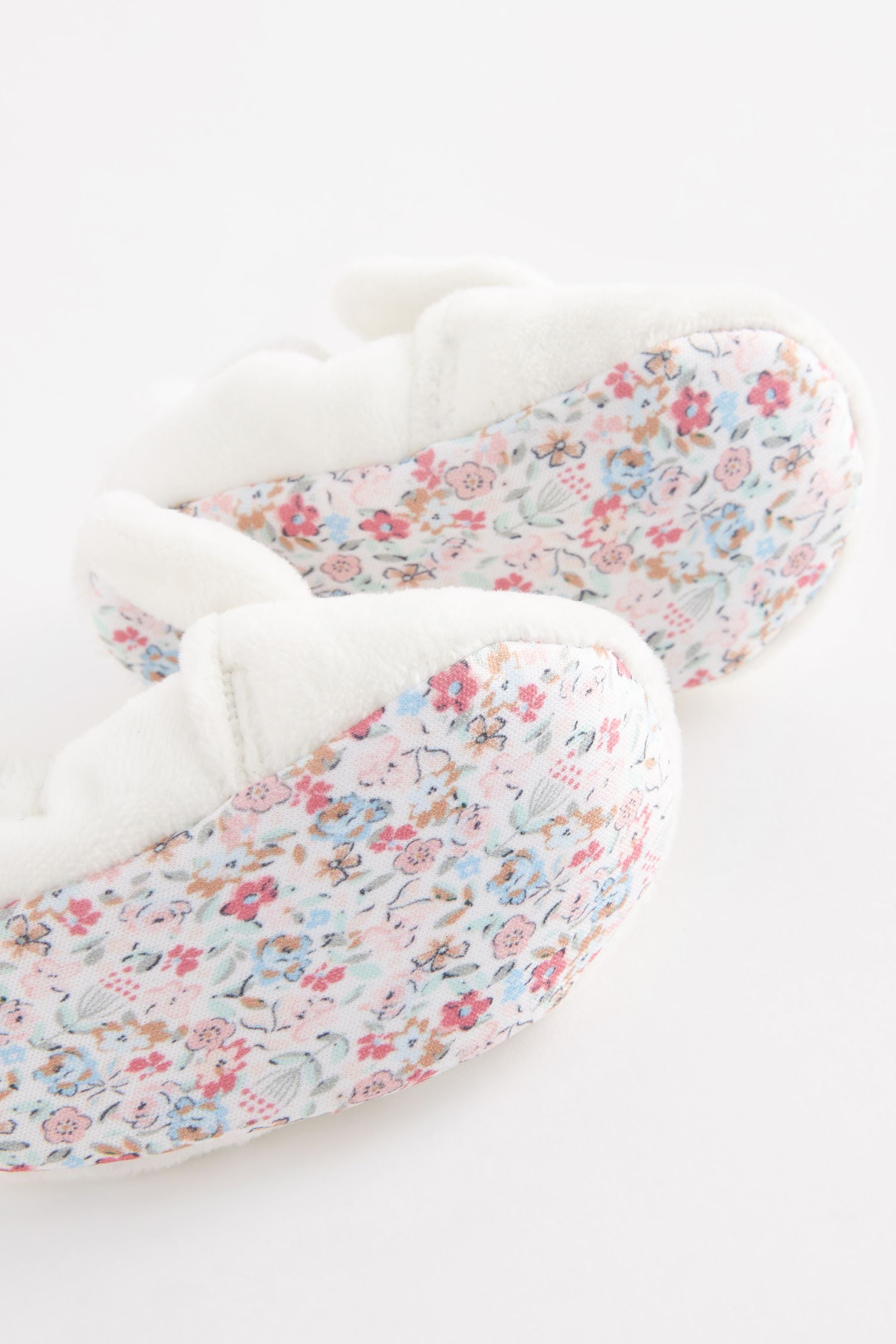 White Bunny Character Slip-On Baby Shoes (0-18mths)