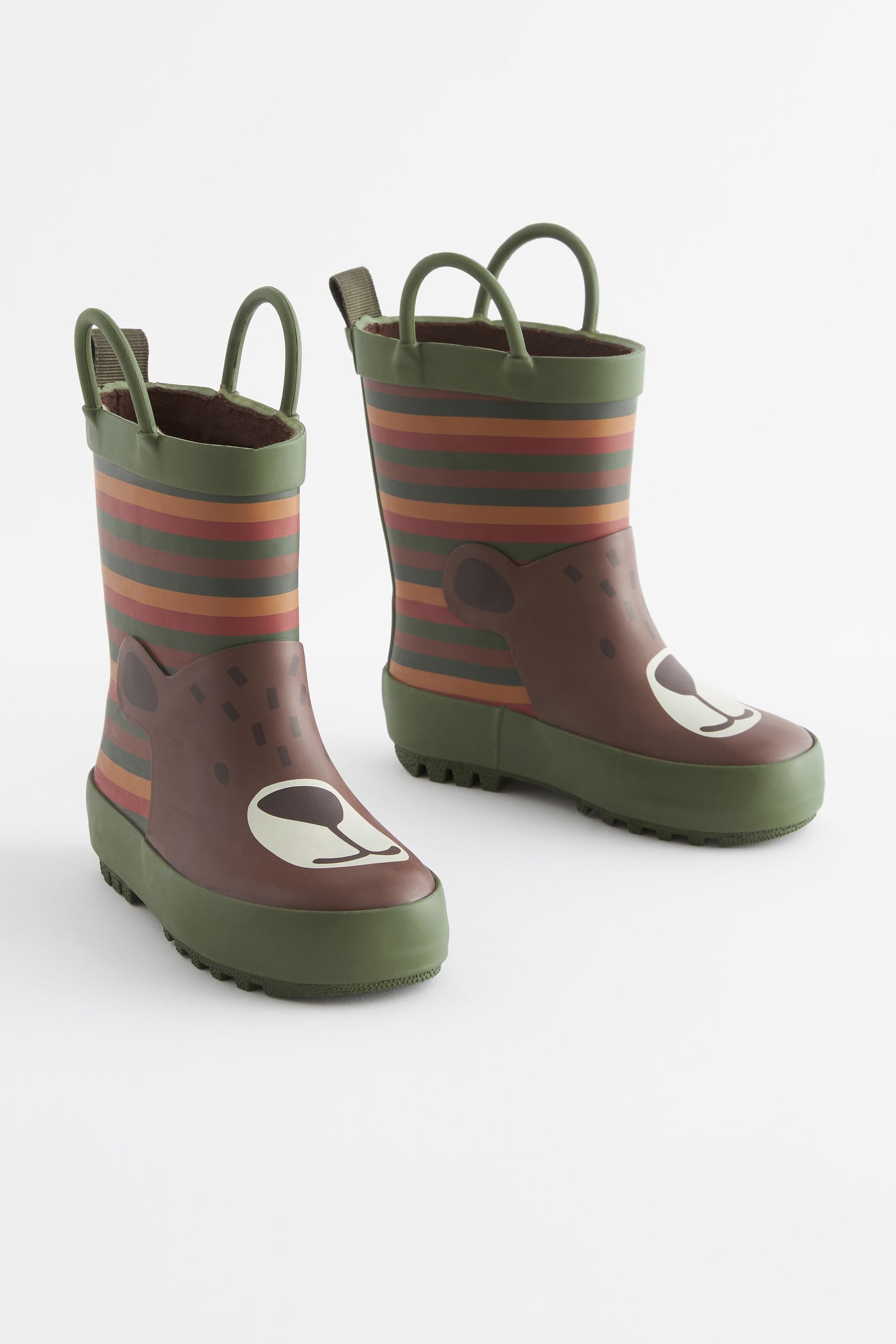 Brown Handle Wellies