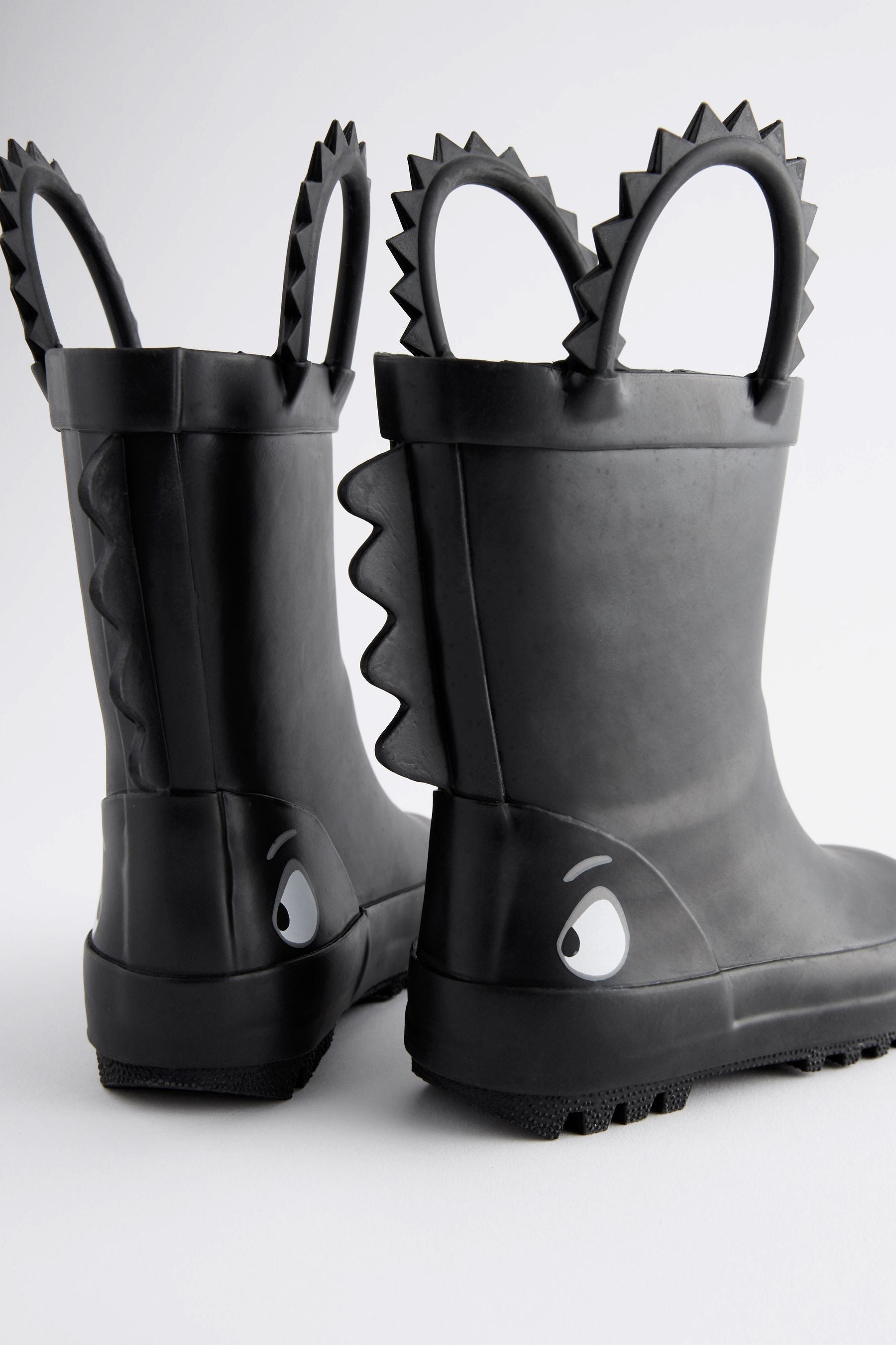 Black Handle Wellies