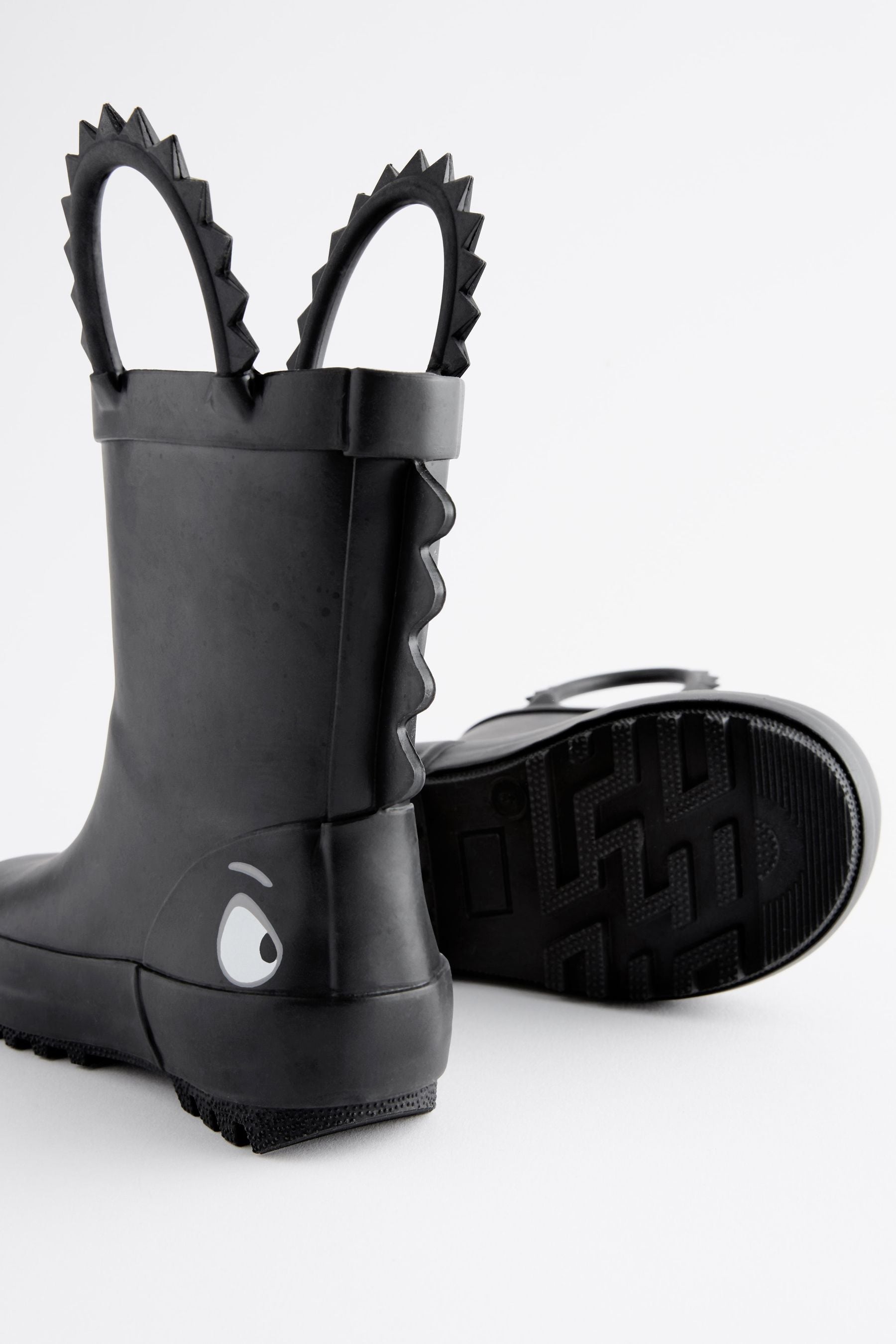 Black Handle Wellies