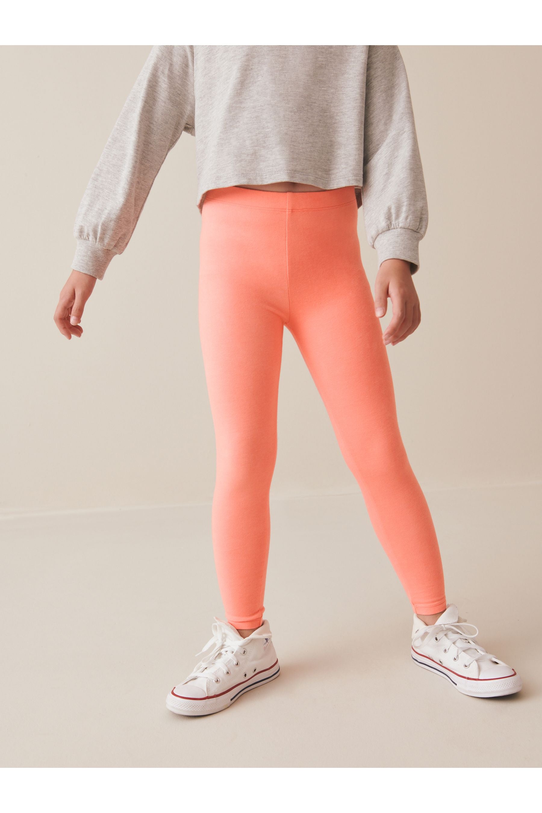 Orange Apricot Leggings (3-16yrs)