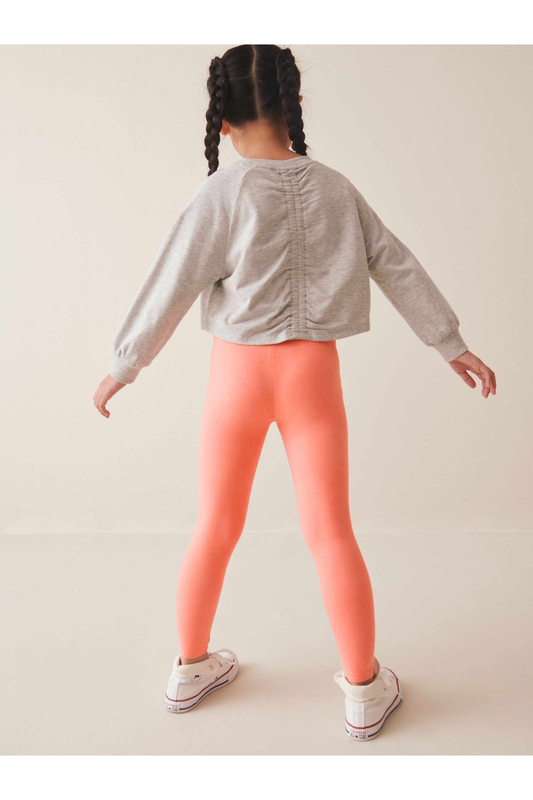 Orange Apricot Leggings (3-16yrs)