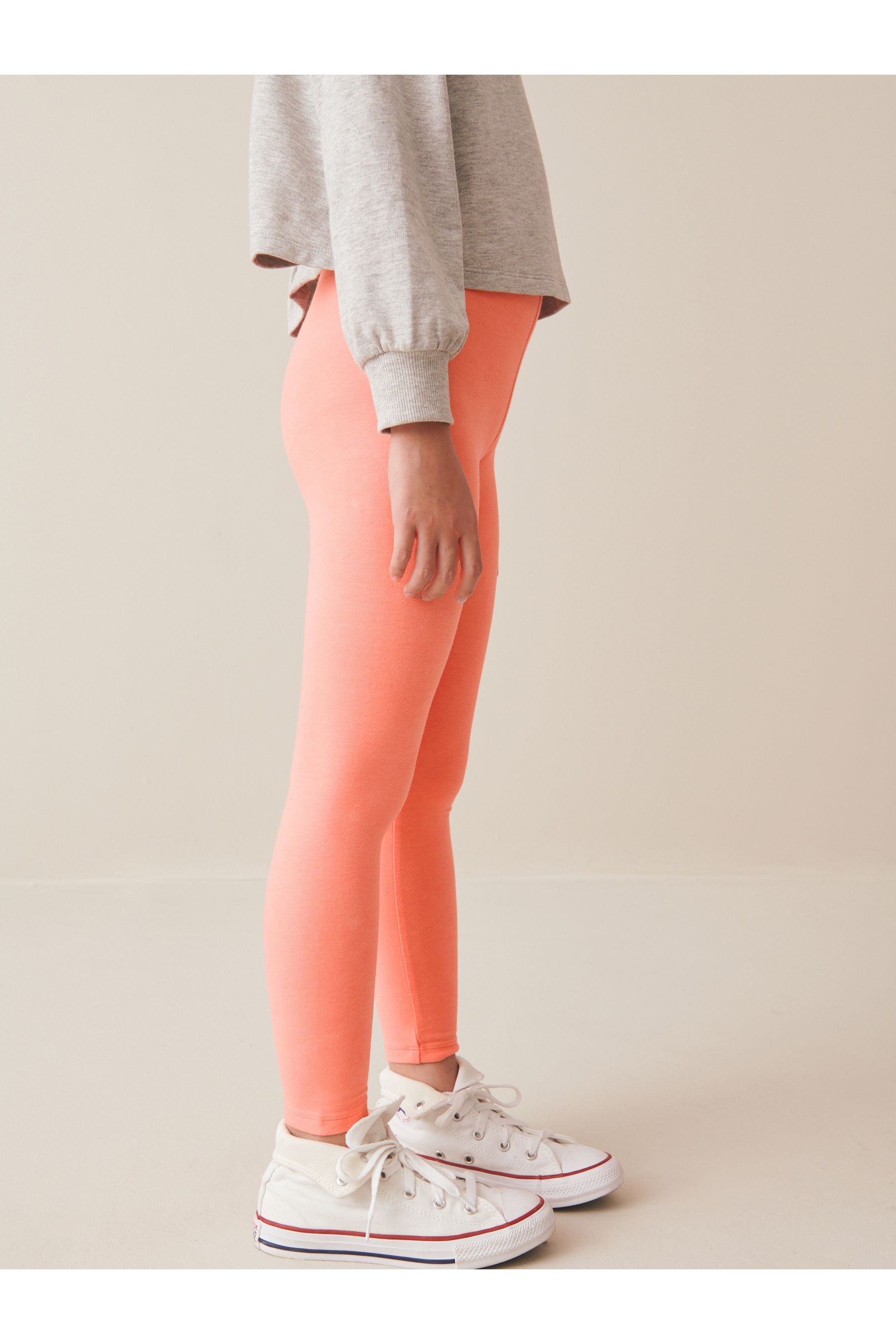 Orange Apricot Leggings (3-16yrs)