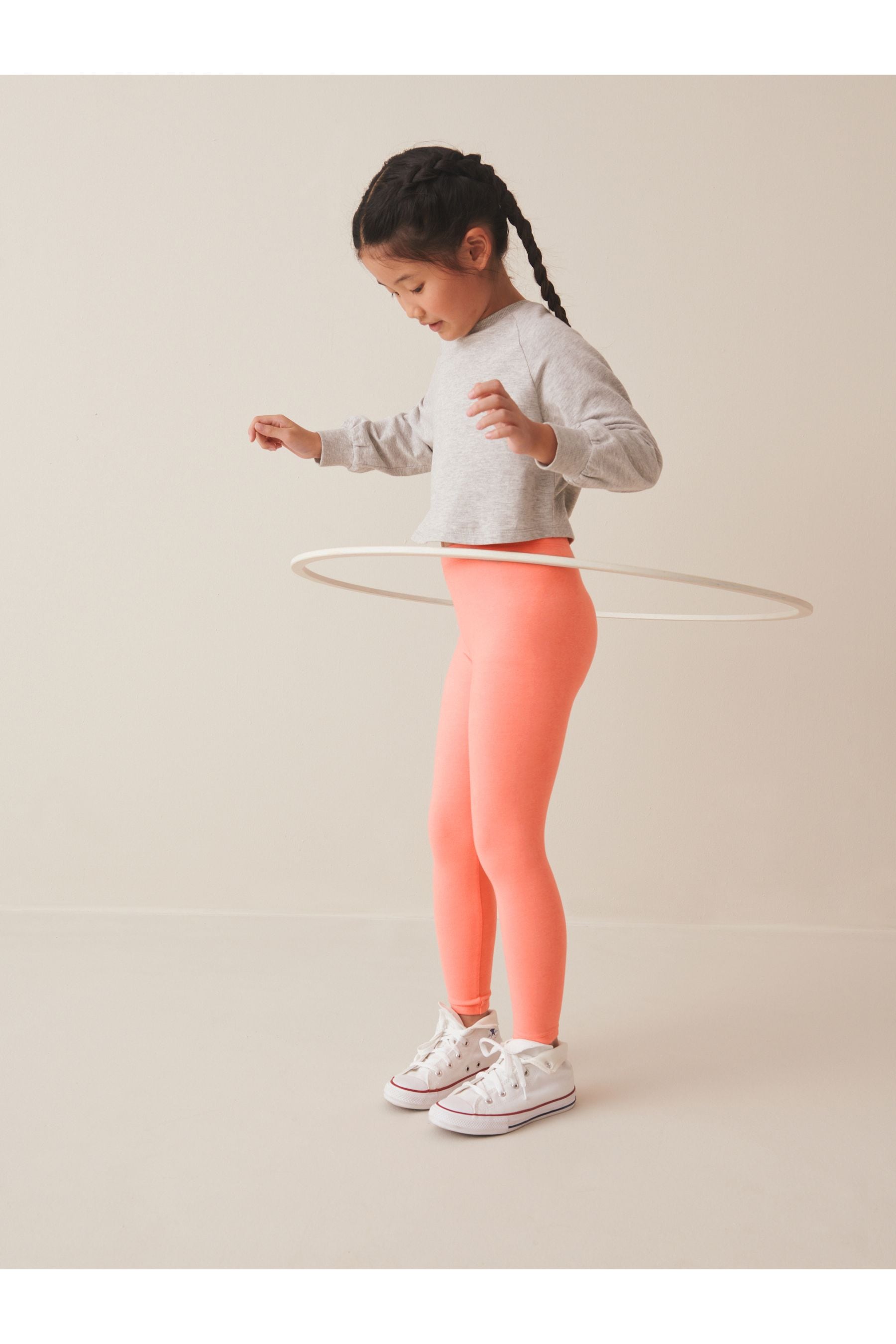 Orange Apricot Leggings (3-16yrs)