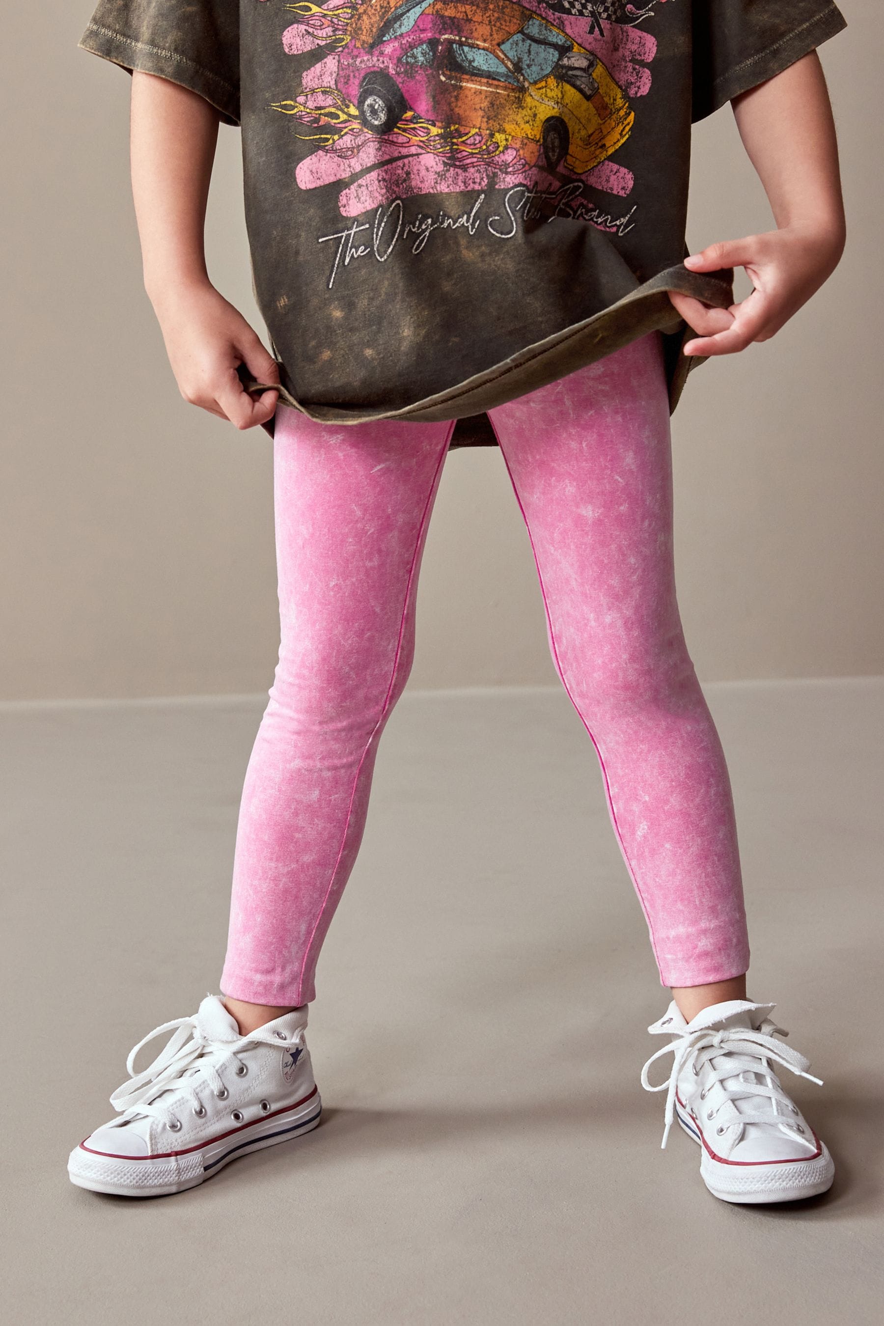 Pink Denim Leggings (3-16yrs)