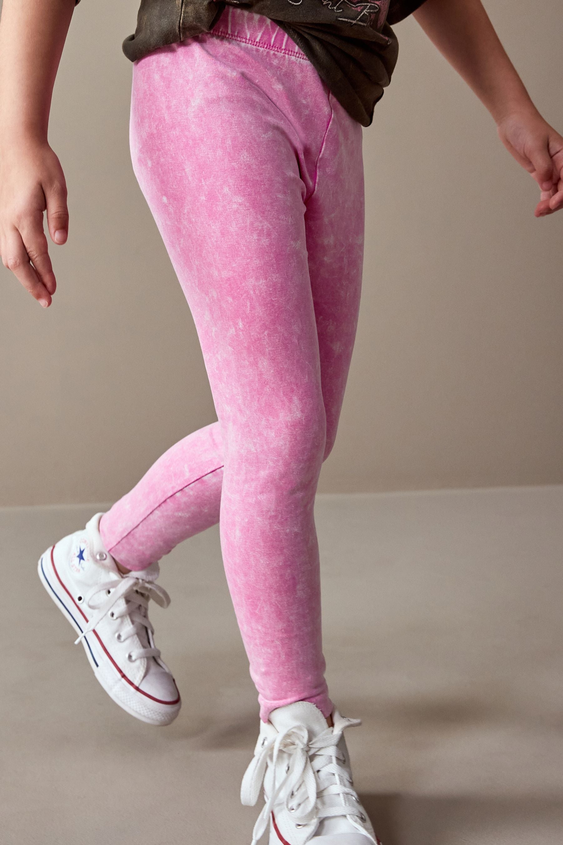 Pink Denim Leggings (3-16yrs)