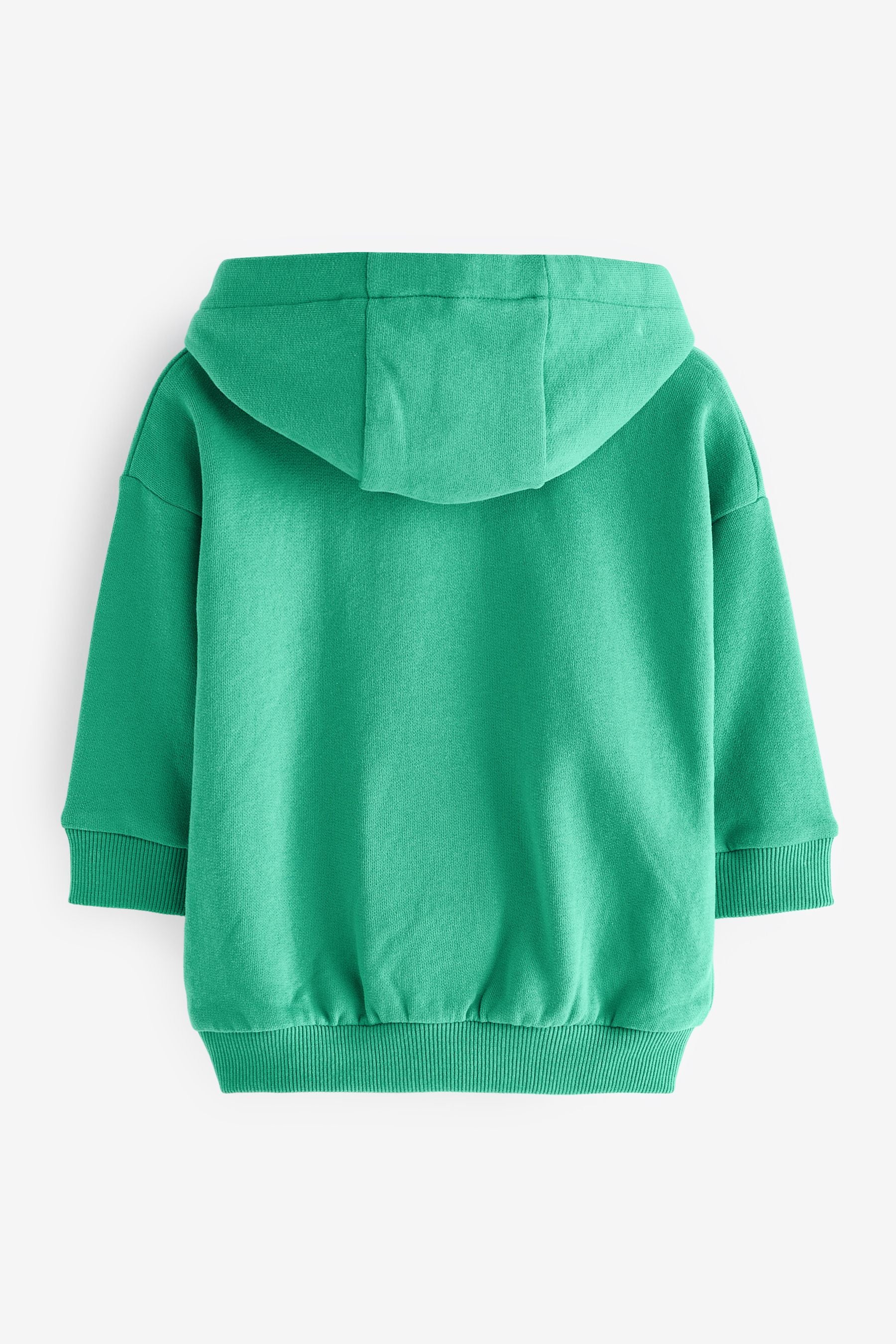 Bright Green Soft Touch Jersey Hoodie (3mths-7yrs)