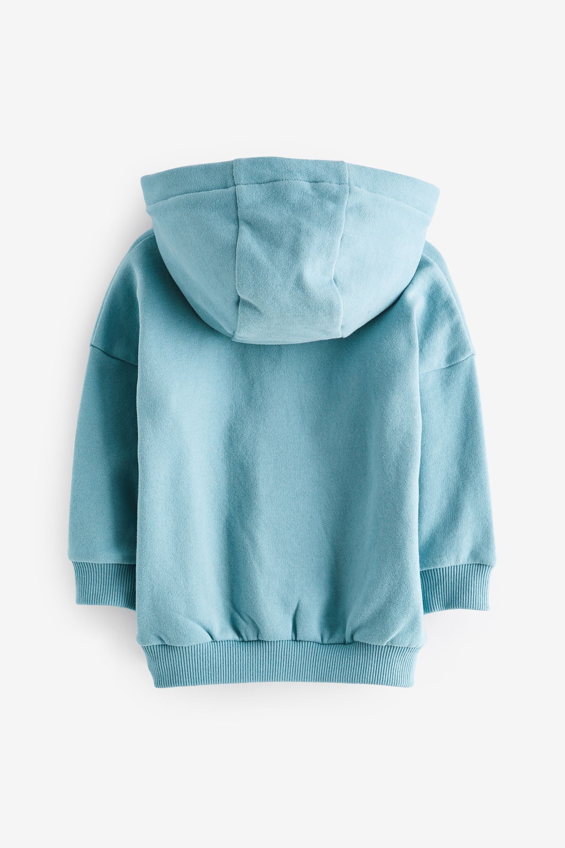 Light Blue Soft Touch Jersey Hoodie (3mths-7yrs)