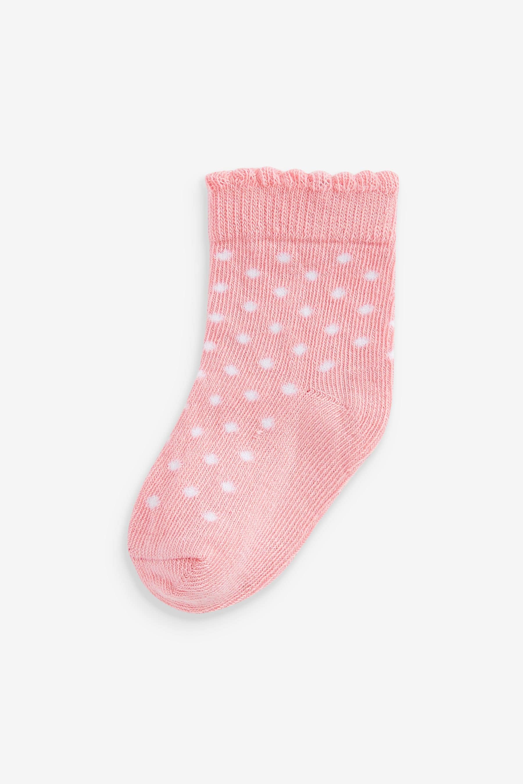 Multi Baby Socks 5 Pack (0mths-2yrs)