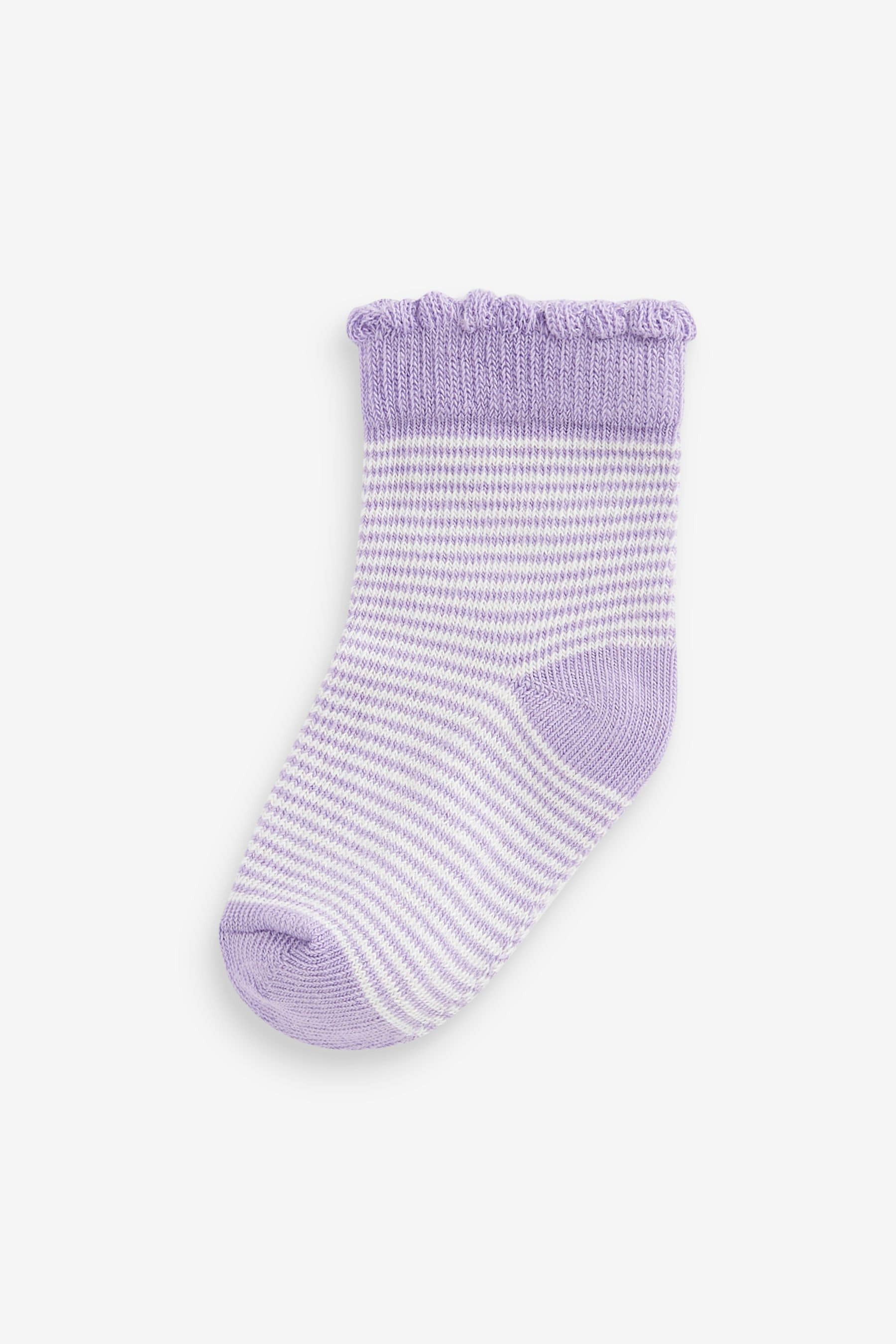 Multi Baby Socks 5 Pack (0mths-2yrs)